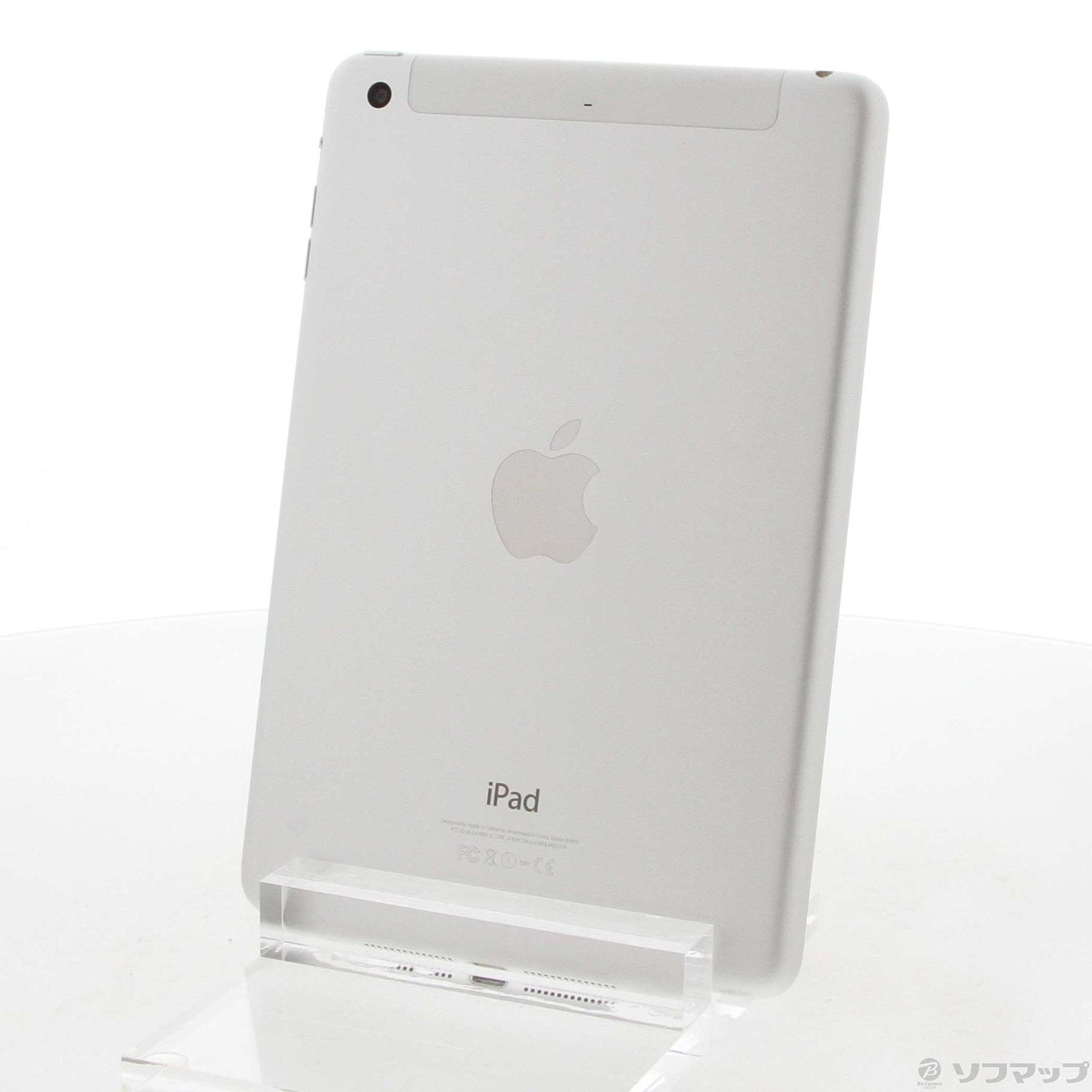 中古】iPad mini 3 64GB シルバー MGJ12J／A docomo [2133047371234
