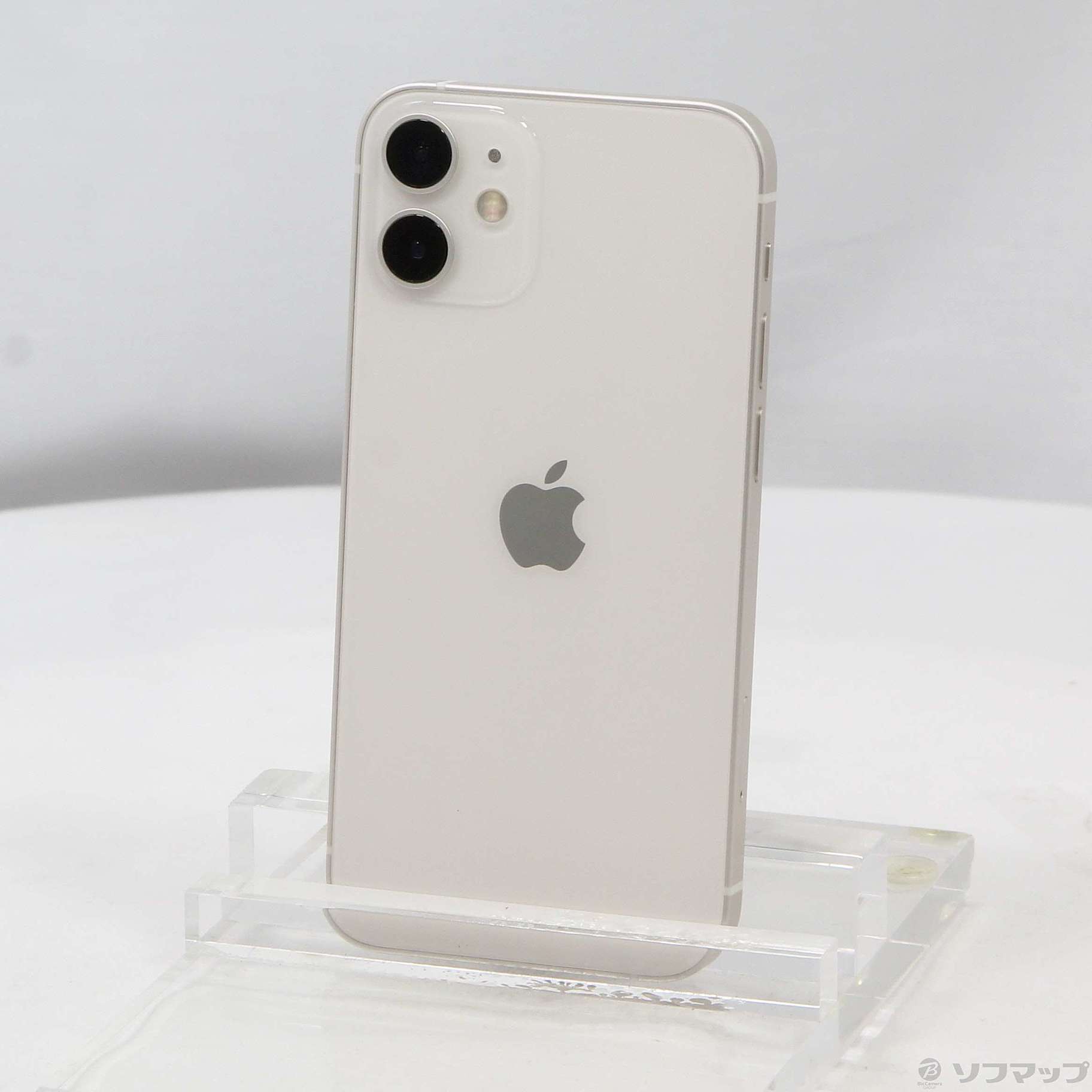 (中古)Apple iPhone12 mini 64GB ホワイト MGA63J/A SIMフリー(258-ud)