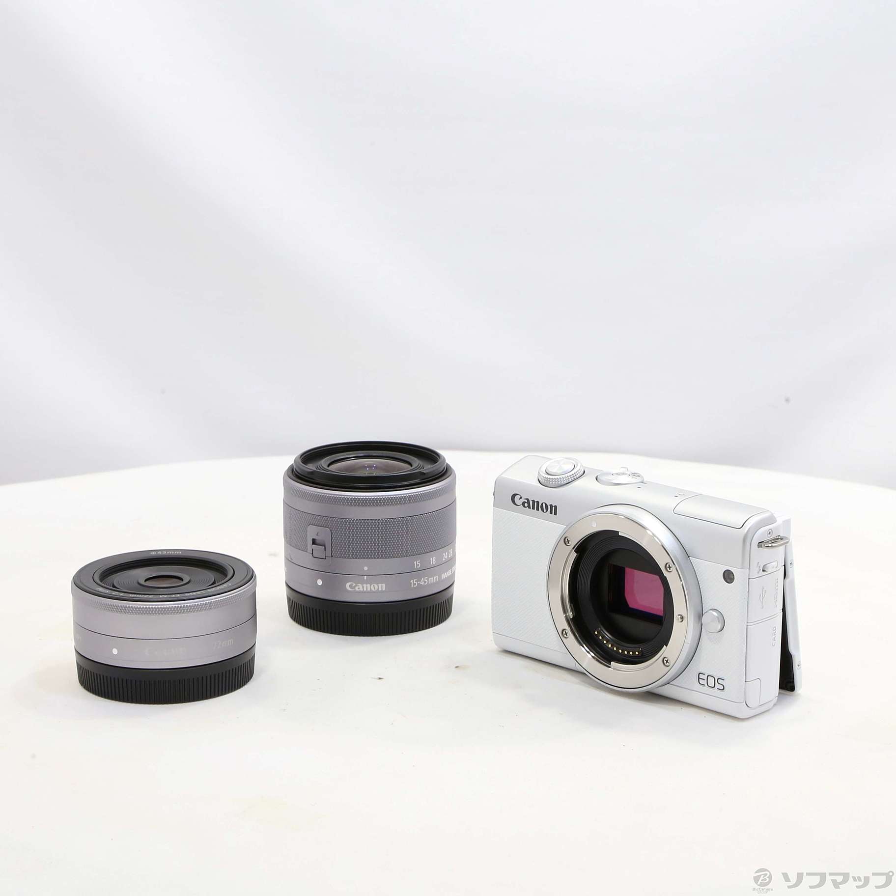 中古】Canon EOS M200 ダブルレンズキット [2133047376857] - リコレ