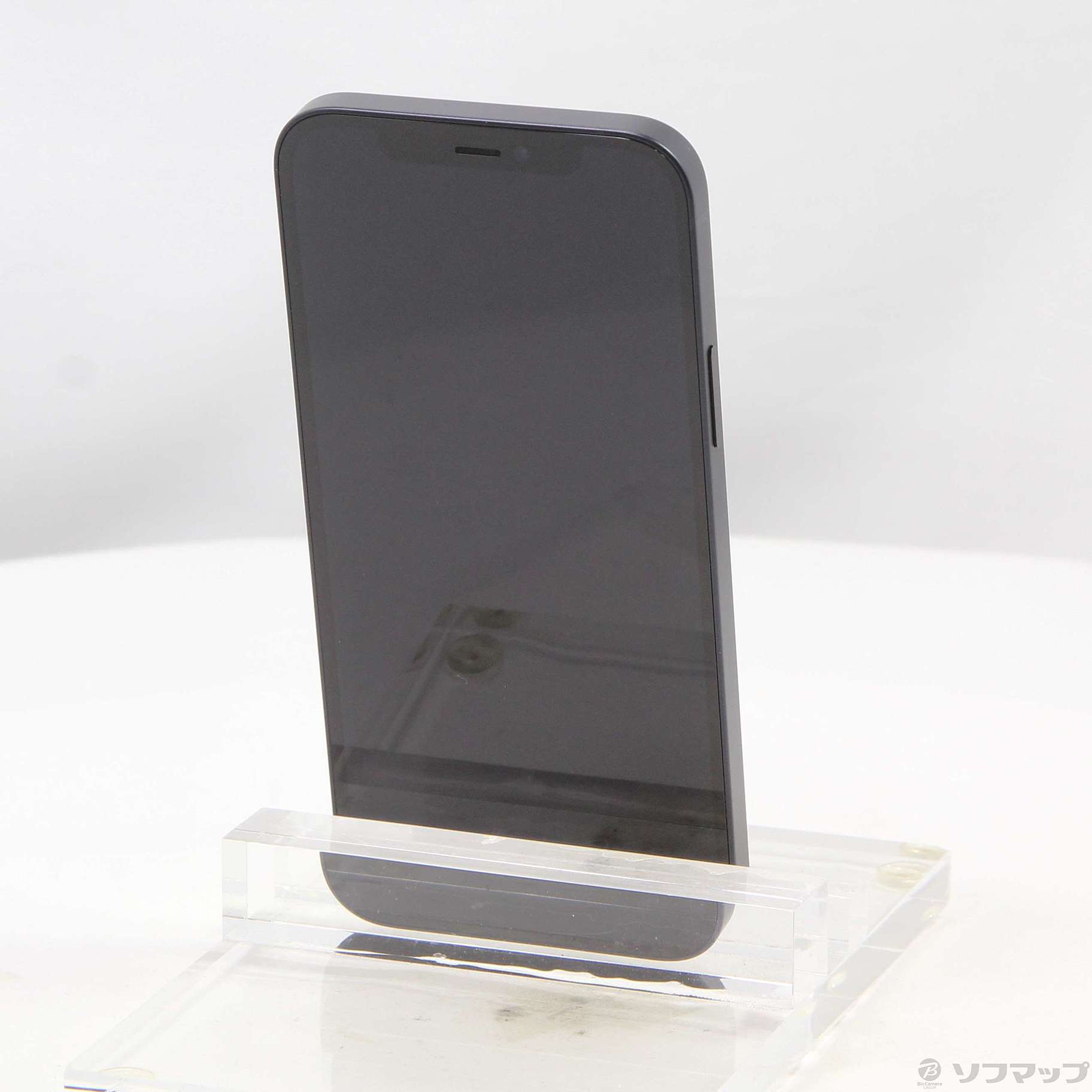 中古】iPhone12 64GB ブラック MGHN3J／A SIMフリー [2133047385101