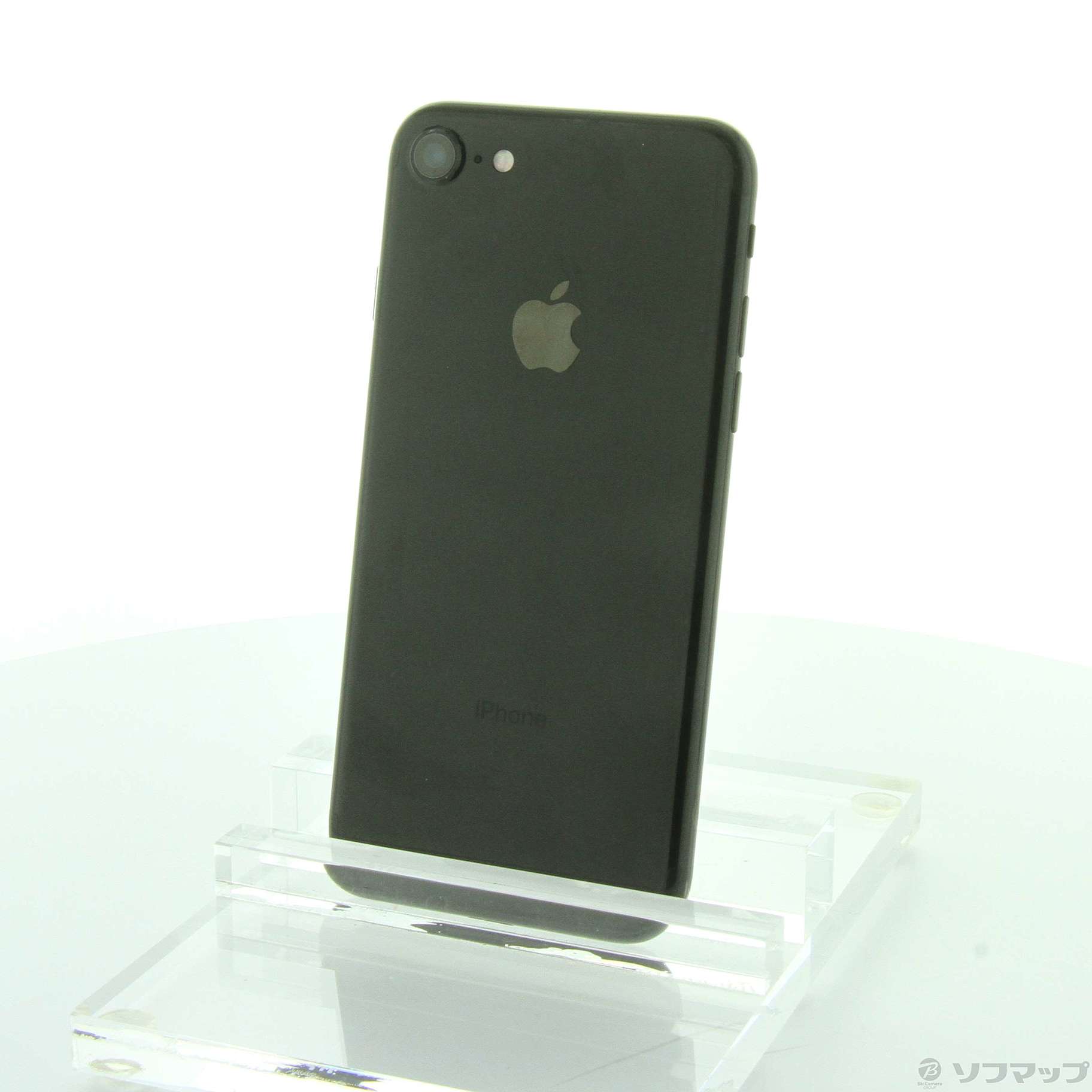 中古】iPhone7 128GB ジェットブラック MNCP2J／A SoftBank