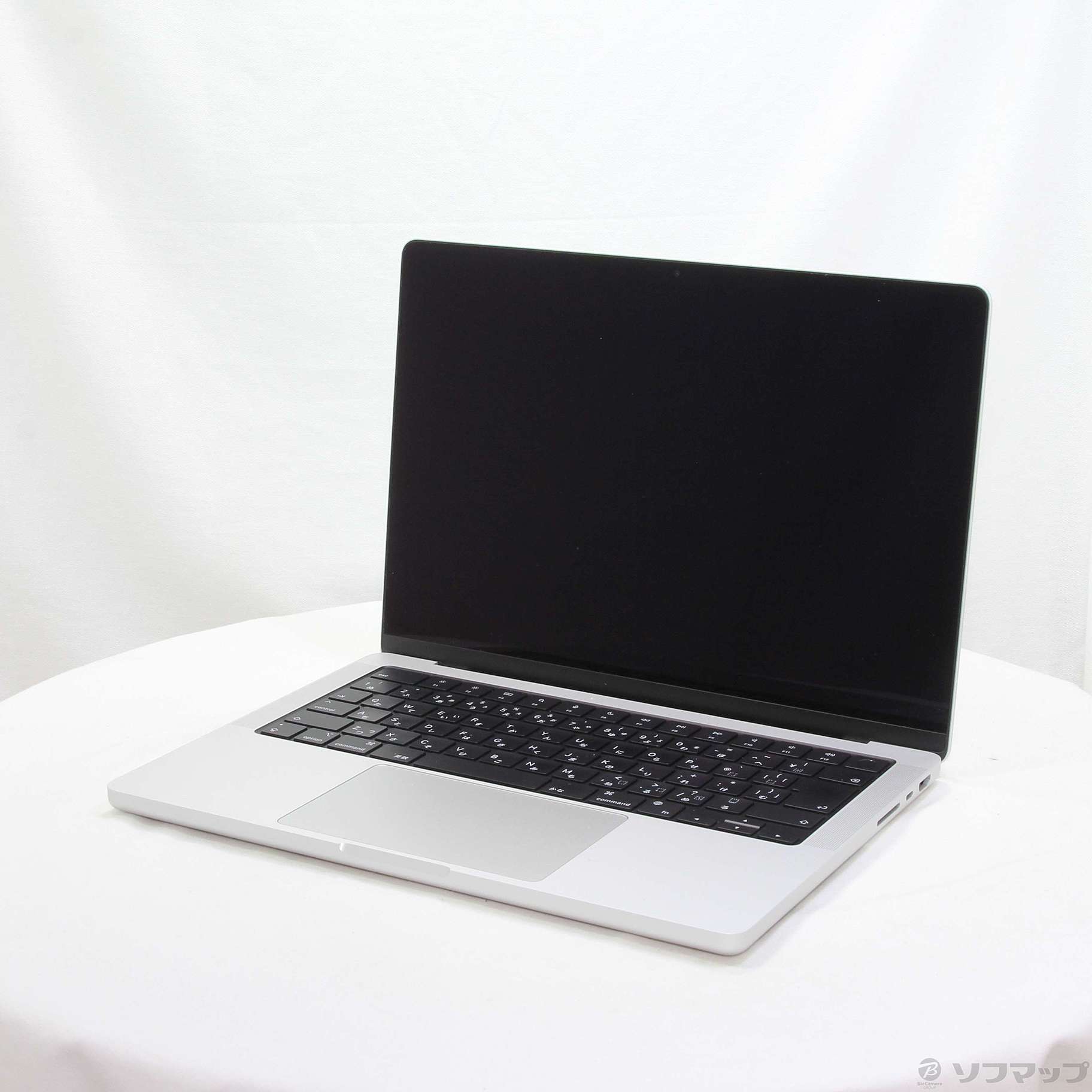 税込 Apple アップル MacBook Pro 14.2-inch Late 2021 MKGR3J A M1 8コアCPU_14コアGPU  16GB SSD512GB シルバー 〔macOS v12.6.5〕