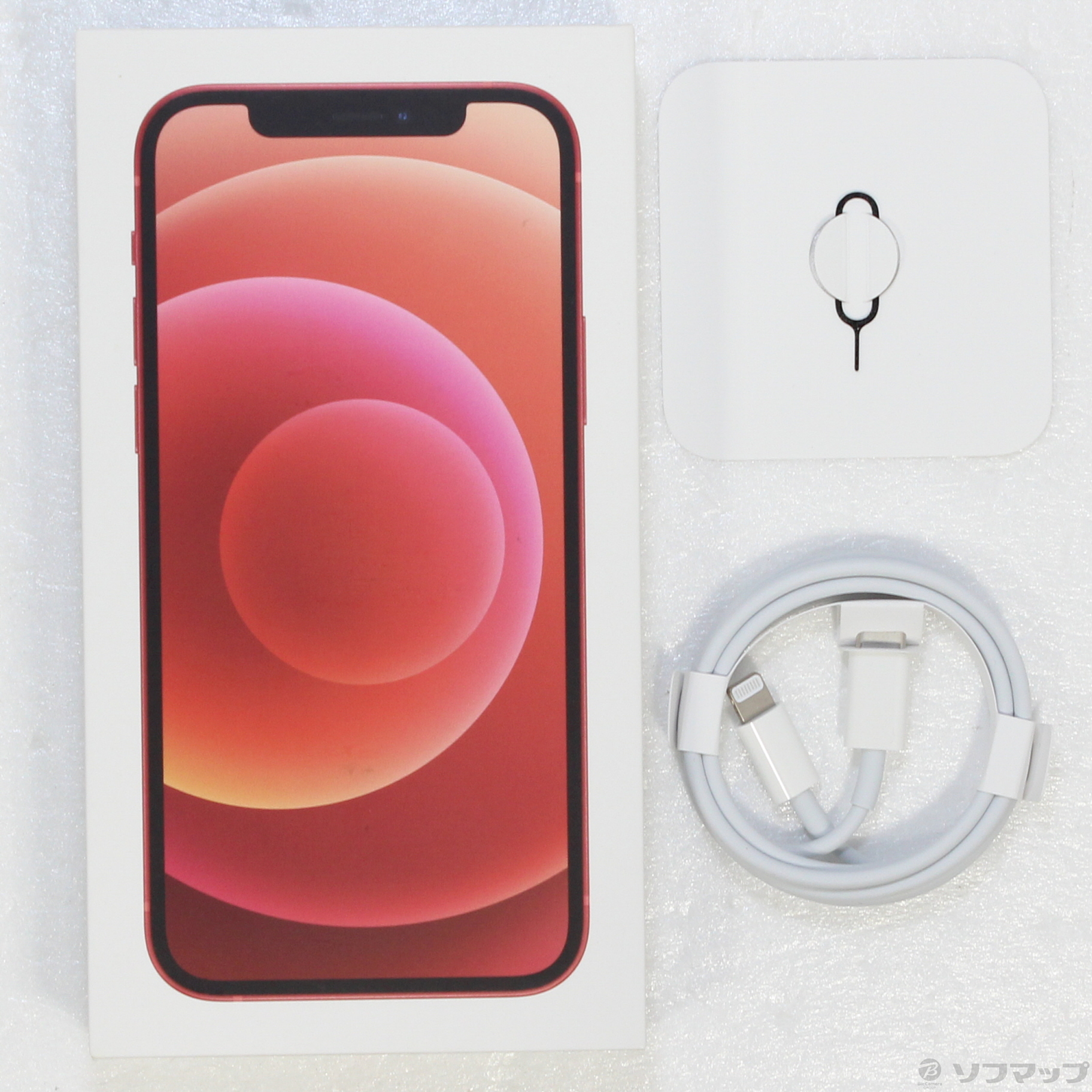 中古】iPhone12 128GB プロダクトレッド MGHW3J／A SIMフリー
