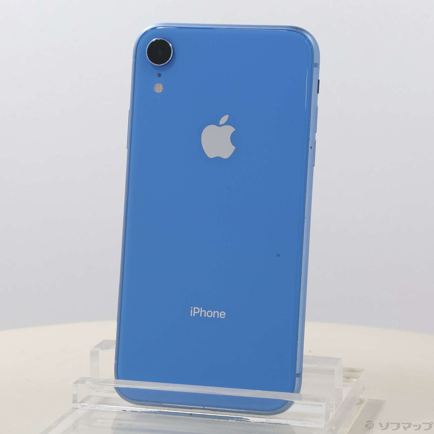 Apple iPhoneXR 64GB blue ブルー SIMフリー 画面割れ