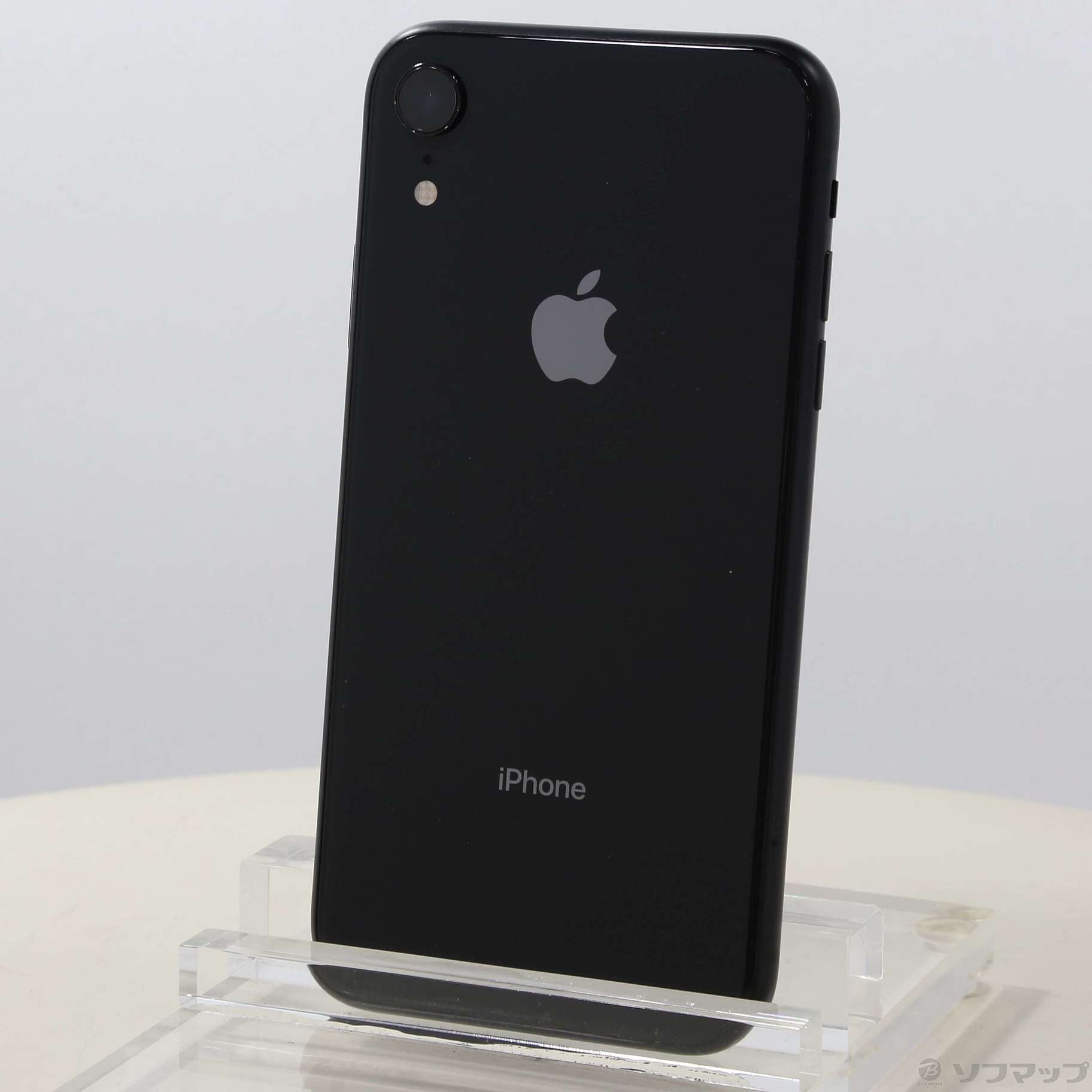 中古】iPhoneXR 64GB ブラック MH6U3J／A SIMフリー [2133047401382