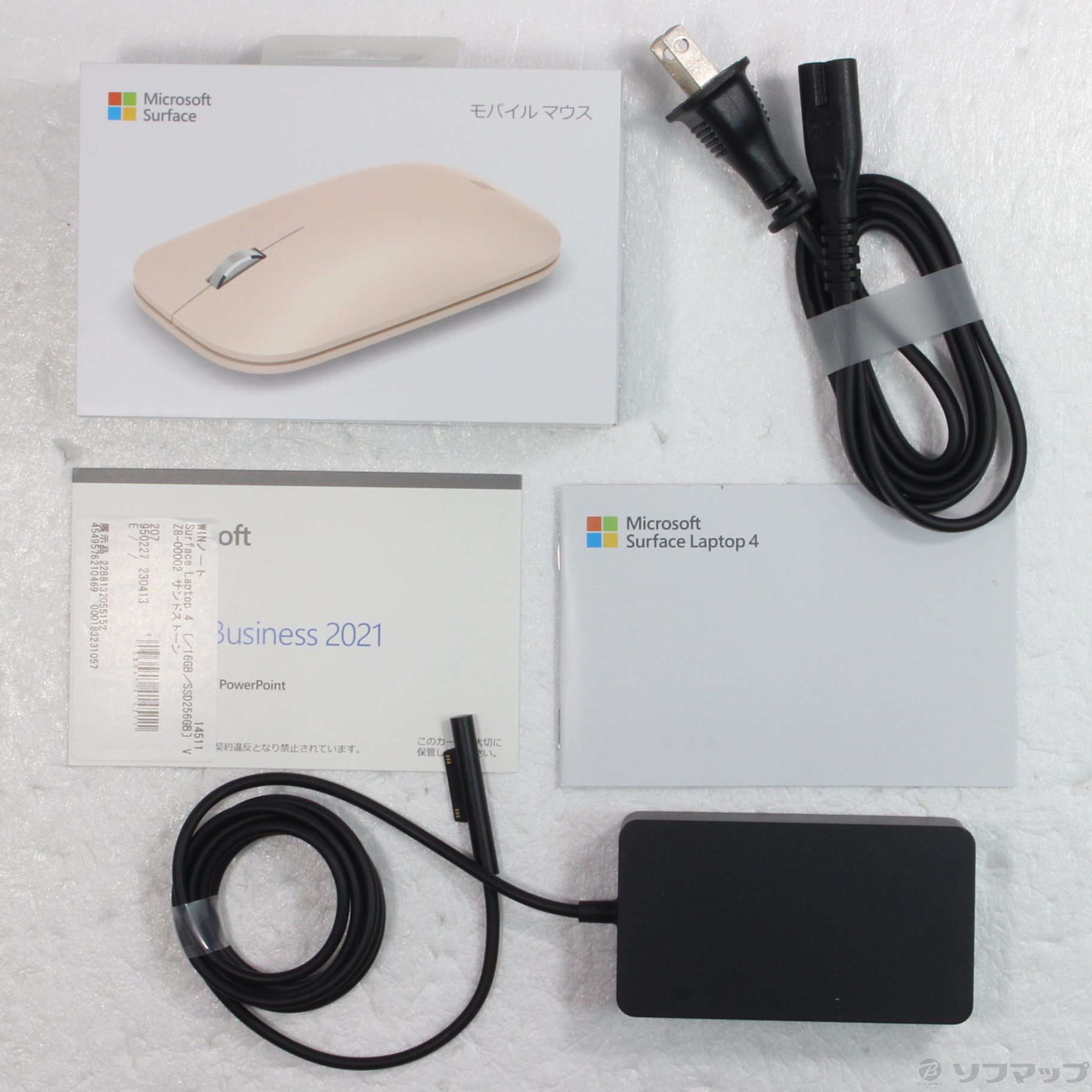 〔展示品〕 Surface Laptop 4 〔AMD Ryzen ／16GB／SSD256GB〕 VZ8-00002 サンドストーン