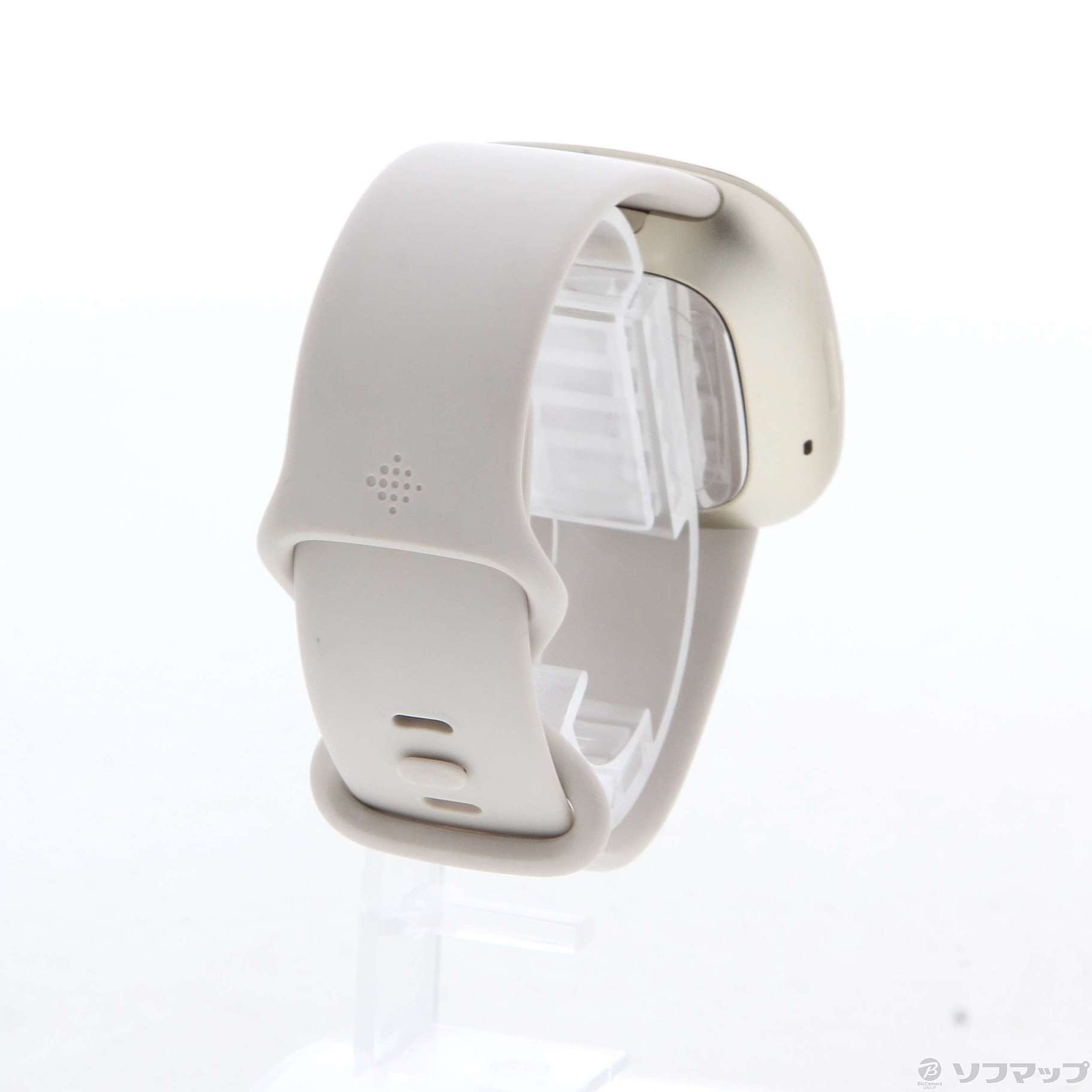 中古】〔展示品〕 Fitbit Sense FB512GLWT-FRCJK ルナホワイト／ソフト