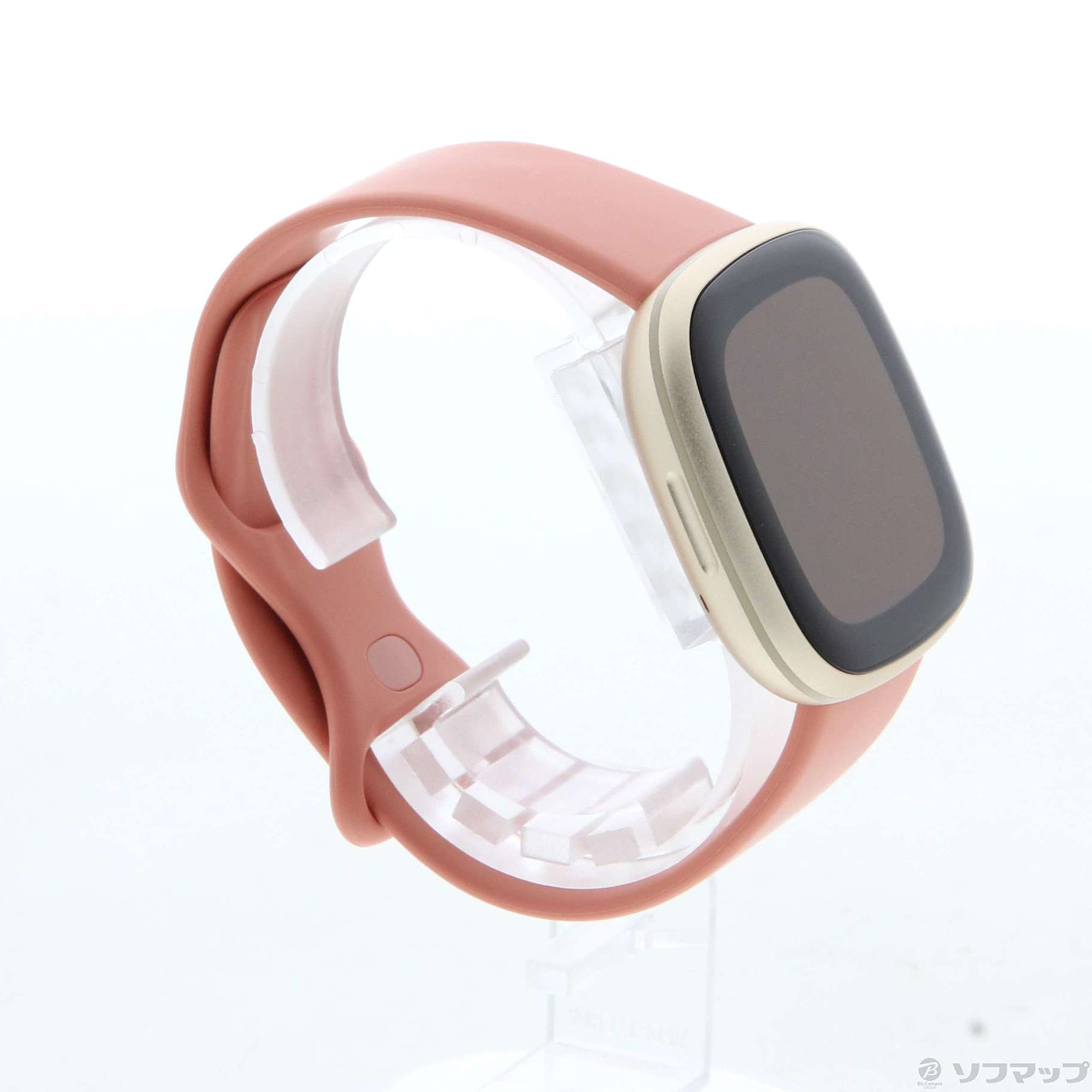 中古】〔展示品〕 Fitbit Versa 3 FB511GLPK-FRCJK ピンククレイ ...