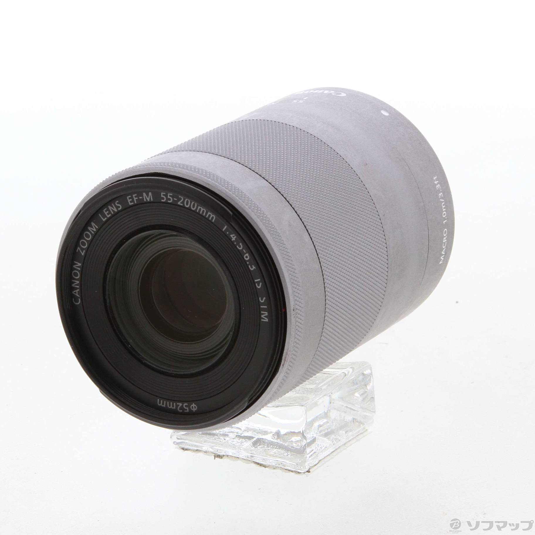 カメラCanon キャノン EF-M 55-200mm IS STM シルバー - レンズ(ズーム)
