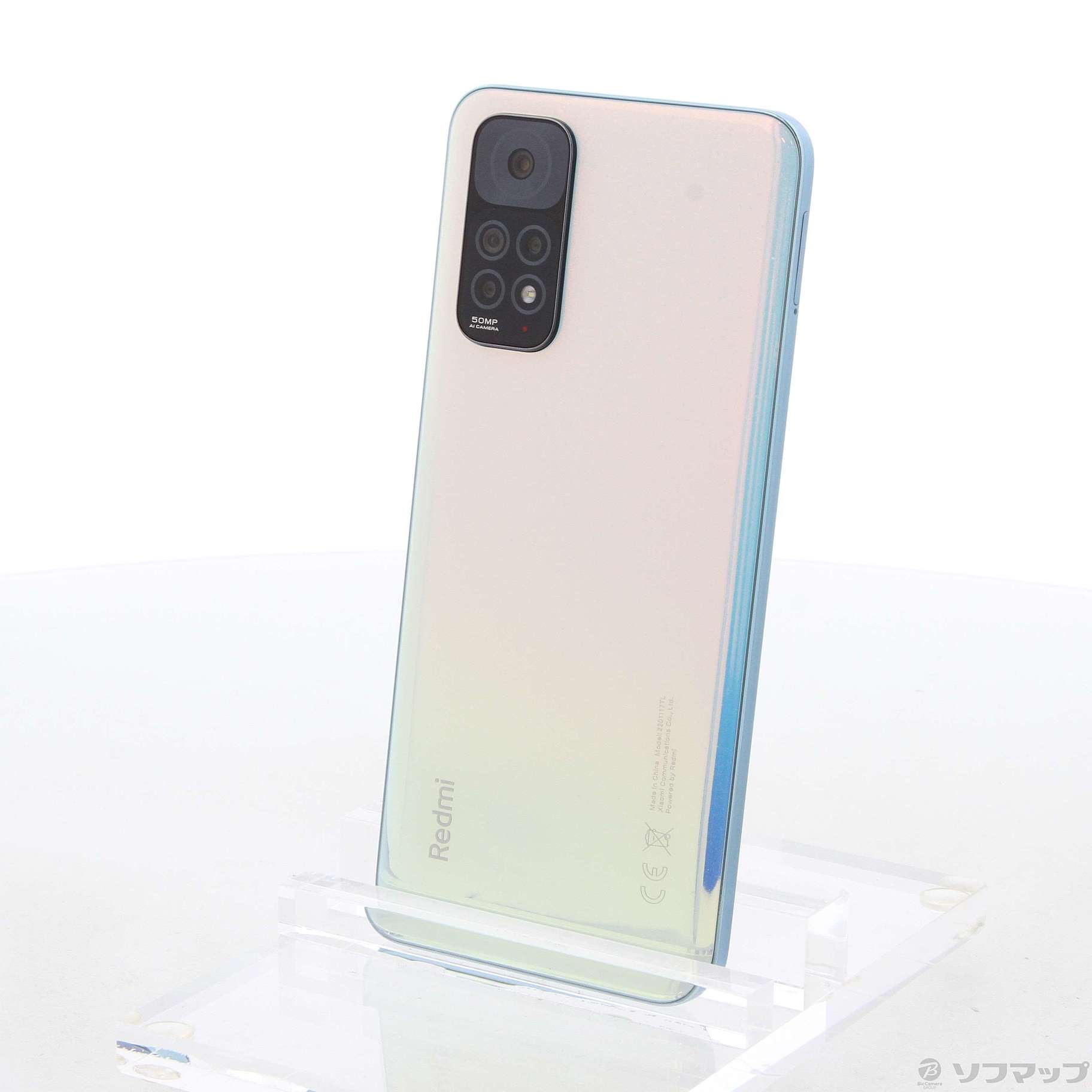 中古】Redmi Note 11 64GB スターブルー REDMINOTE11／SB SIMフリー