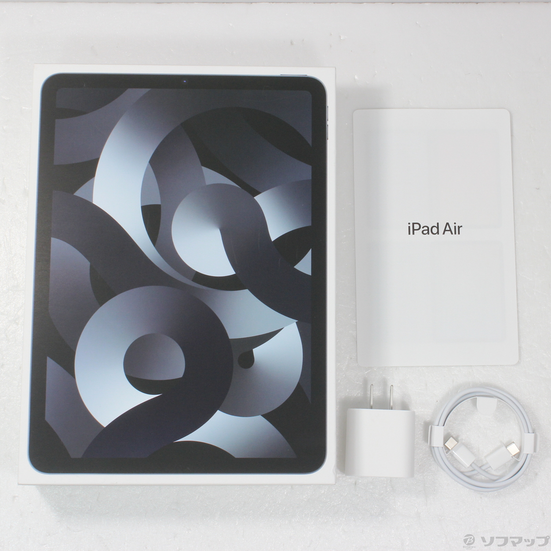 【美品】iPad air 5 第5世代 64GB スペースグレイ iPad Air Wi-Fi 64GB - スペースグレイ（第5世代）[整備済製品