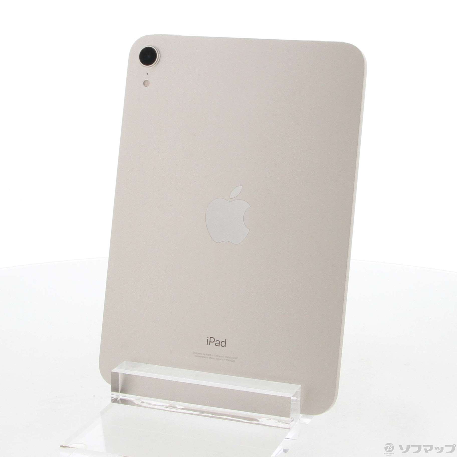 中古】iPad mini 第6世代 64GB スターライト MK7P3J／A Wi-Fi ...