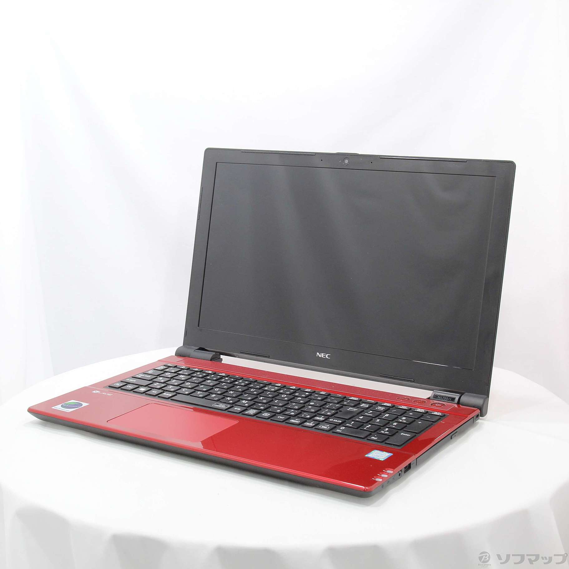 中古】LAVIE Note Standard PC-NS700JAR-E3 ルミナスレッド 〔NEC