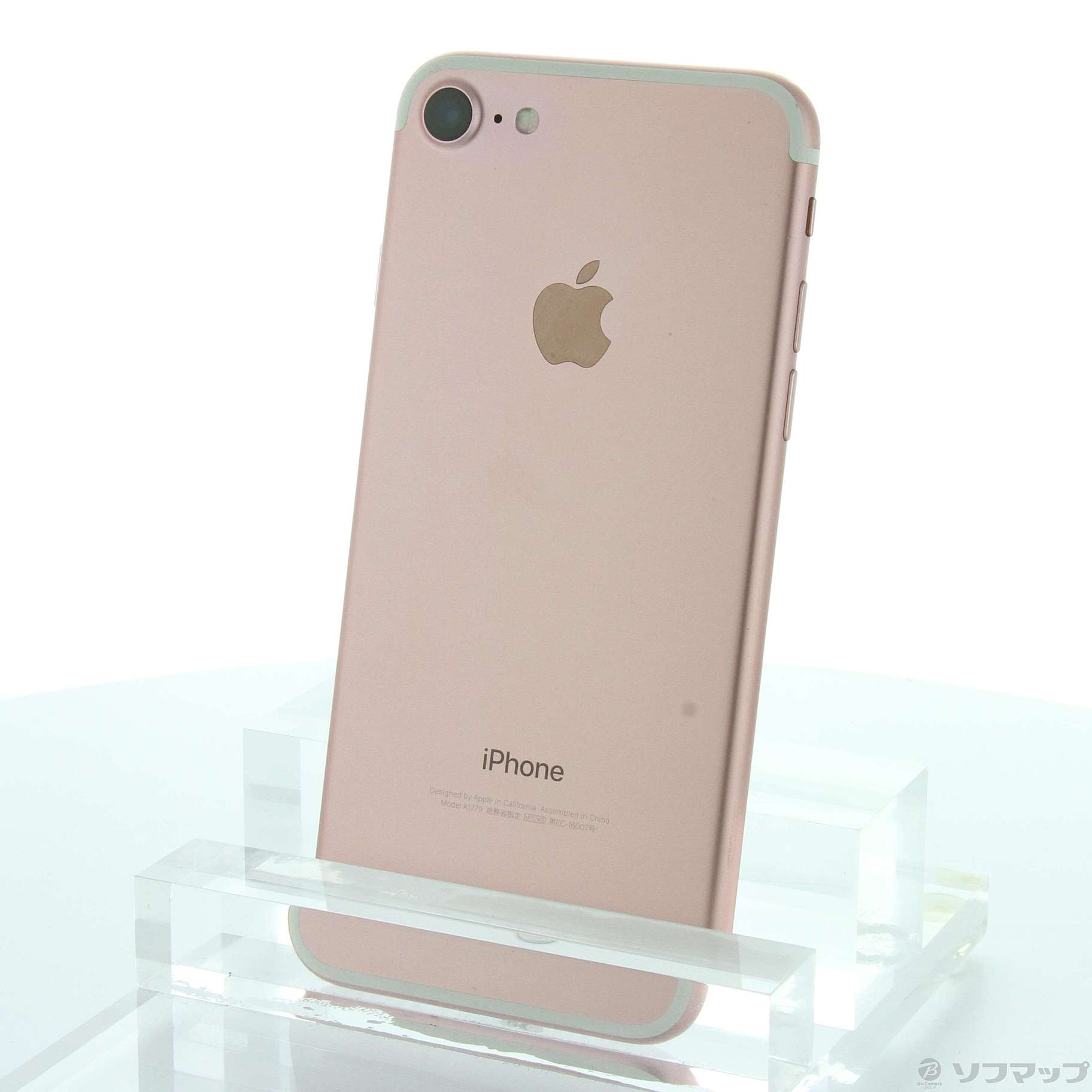 中古】iPhone7 32GB ローズゴールド MNCJ2J／A SIMフリー