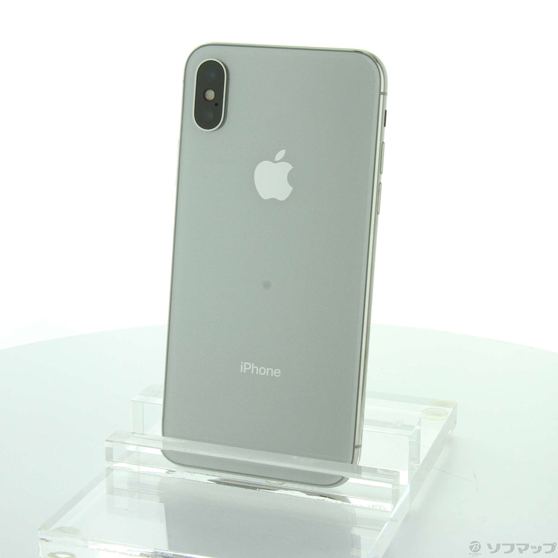 中古】iPhoneX 64GB シルバー MQAY2J／A SIMフリー [2133047453404