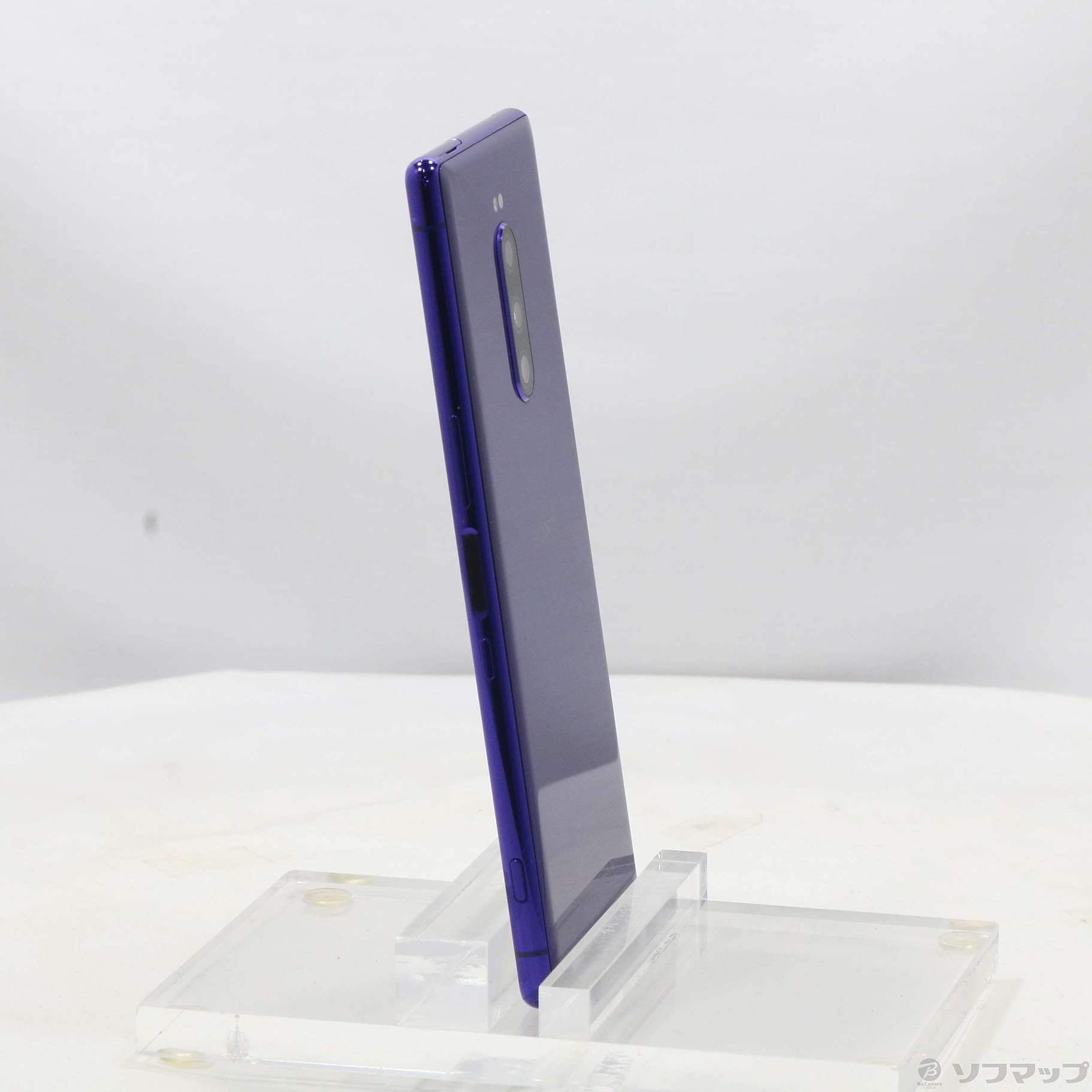 中古】Xperia 1 64GB パープル SO-03L docomoロック解除SIMフリー