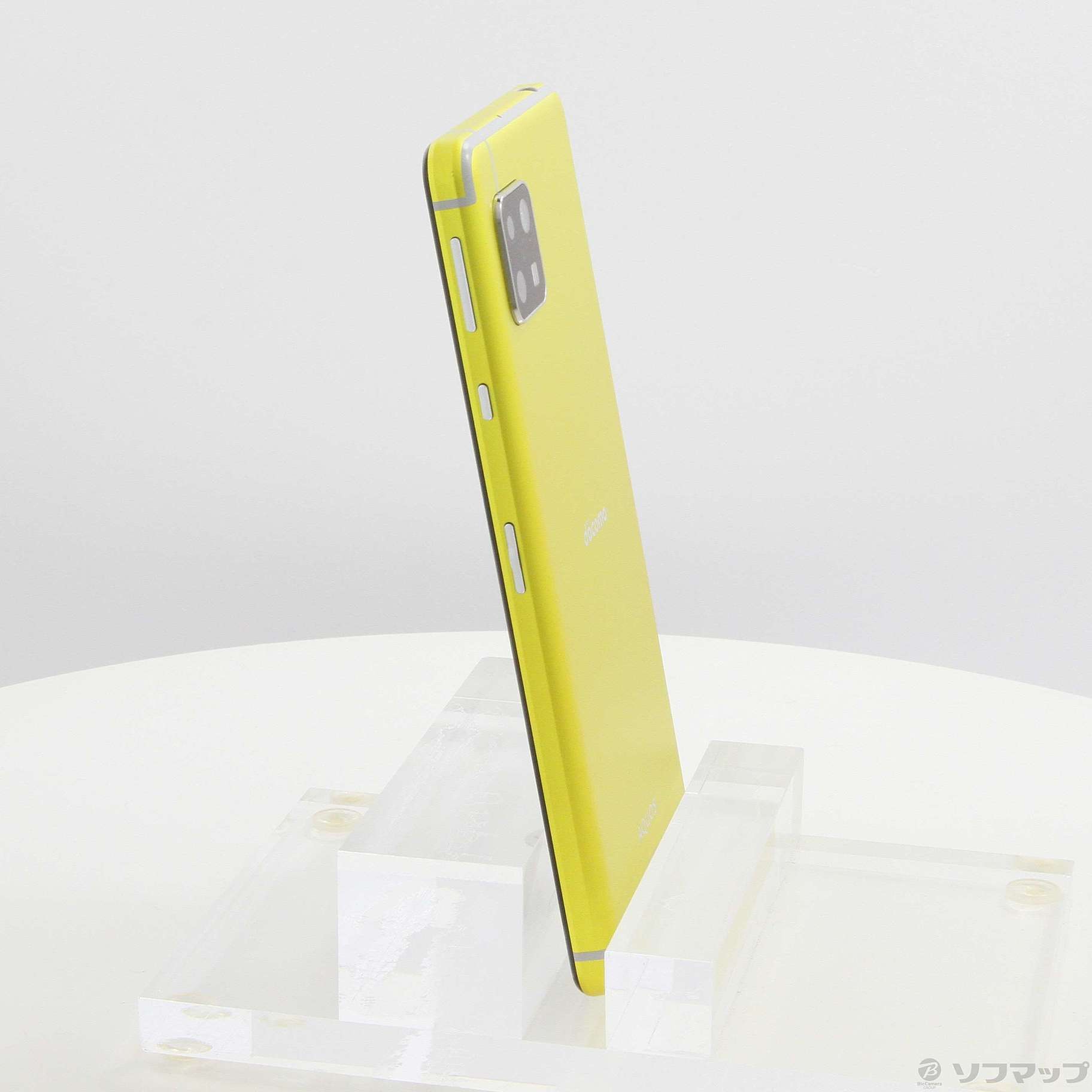 中古】AQUOS sense4 64GB イエロー SH-41A docomoロック解除SIMフリー