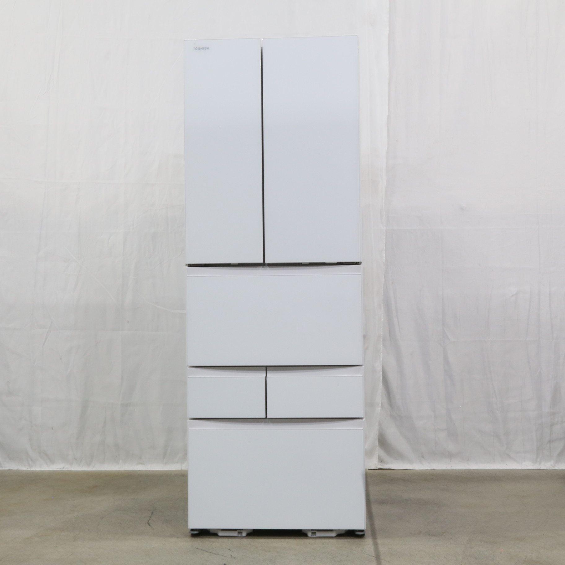 中古】〔展示品〕 冷蔵庫 グランホワイト GR-U460FK-EW ［6ドア 