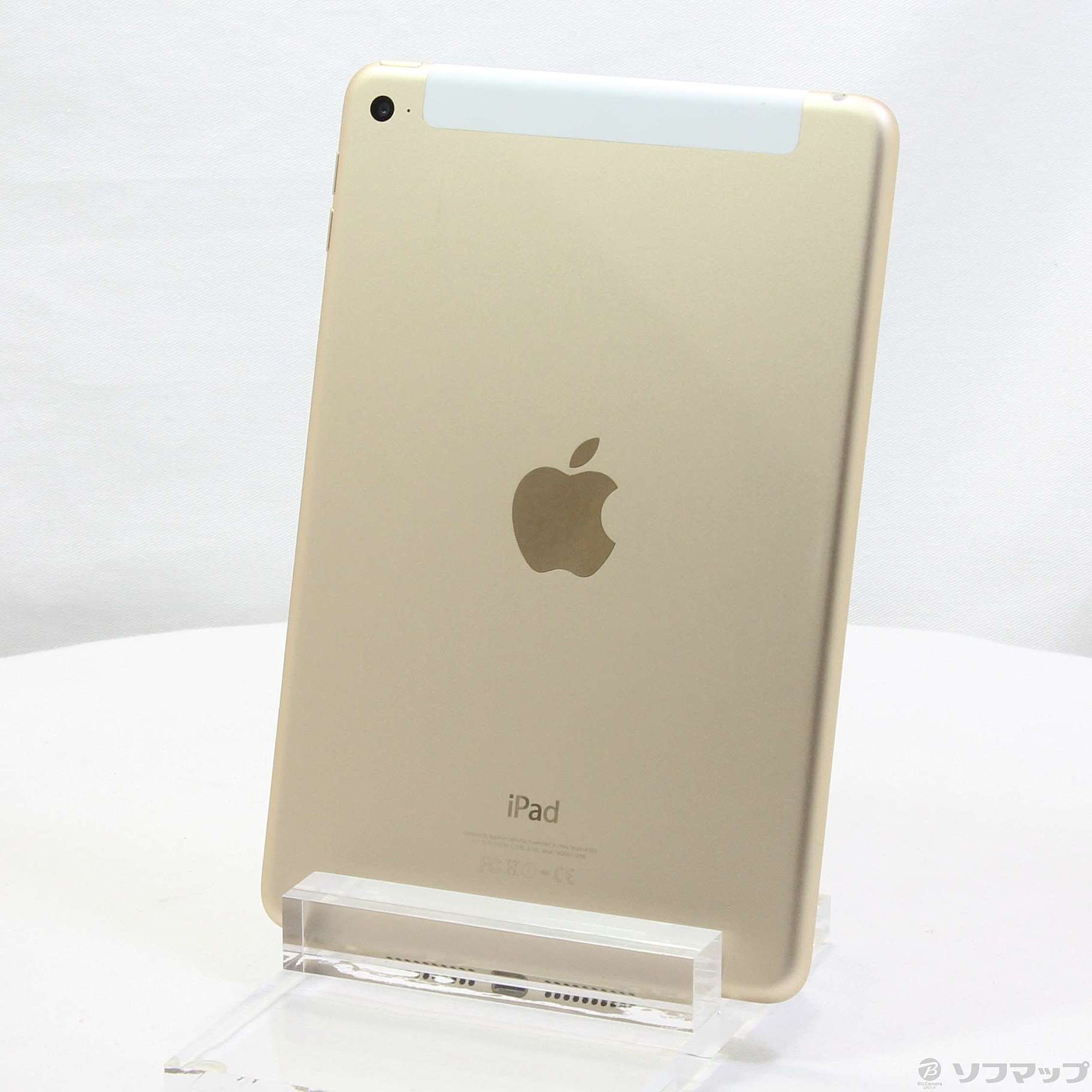 中古】iPad mini 4 16GB ゴールド MK712J／A auロック解除SIMフリー