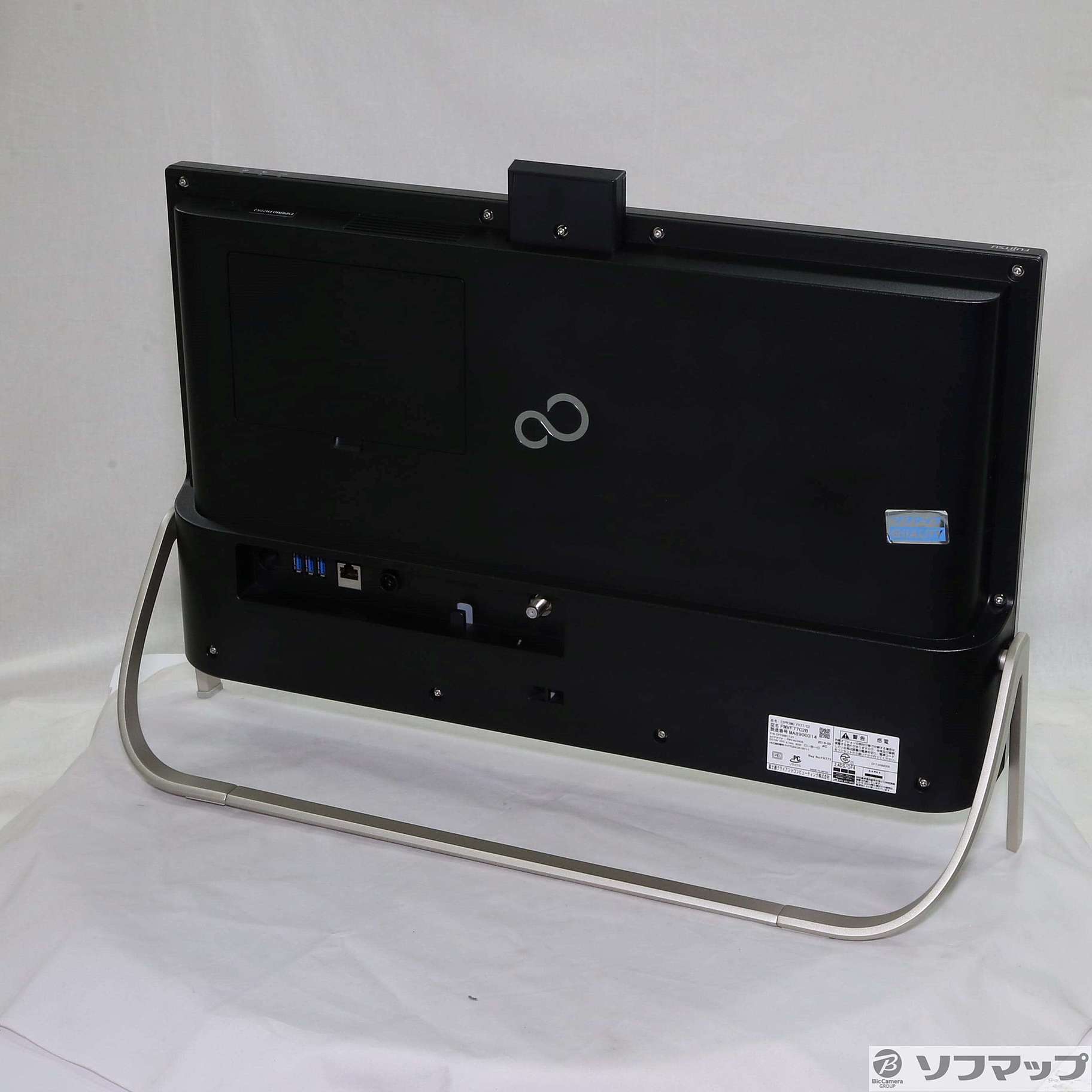 中古】ESPRIMO FH77／C2 FMVF77C2B ブラック 〔Windows 10〕 〔Office