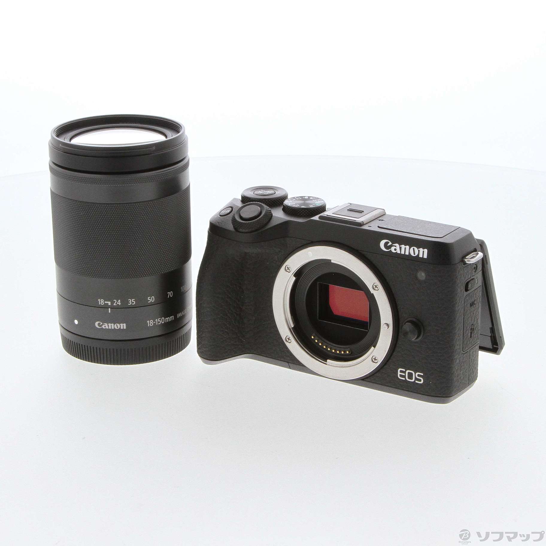 中古】EOS M6 Mark II EF-M18-150 IS STM EVFキット (ブラック