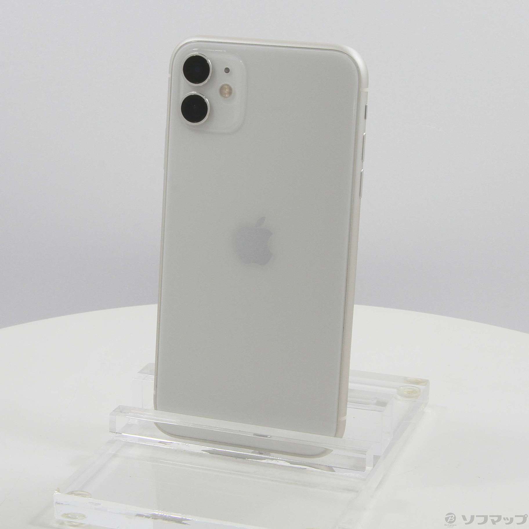 中古】iPhone11 64GB ホワイト MWLU2J／A SoftBank [2133047505967