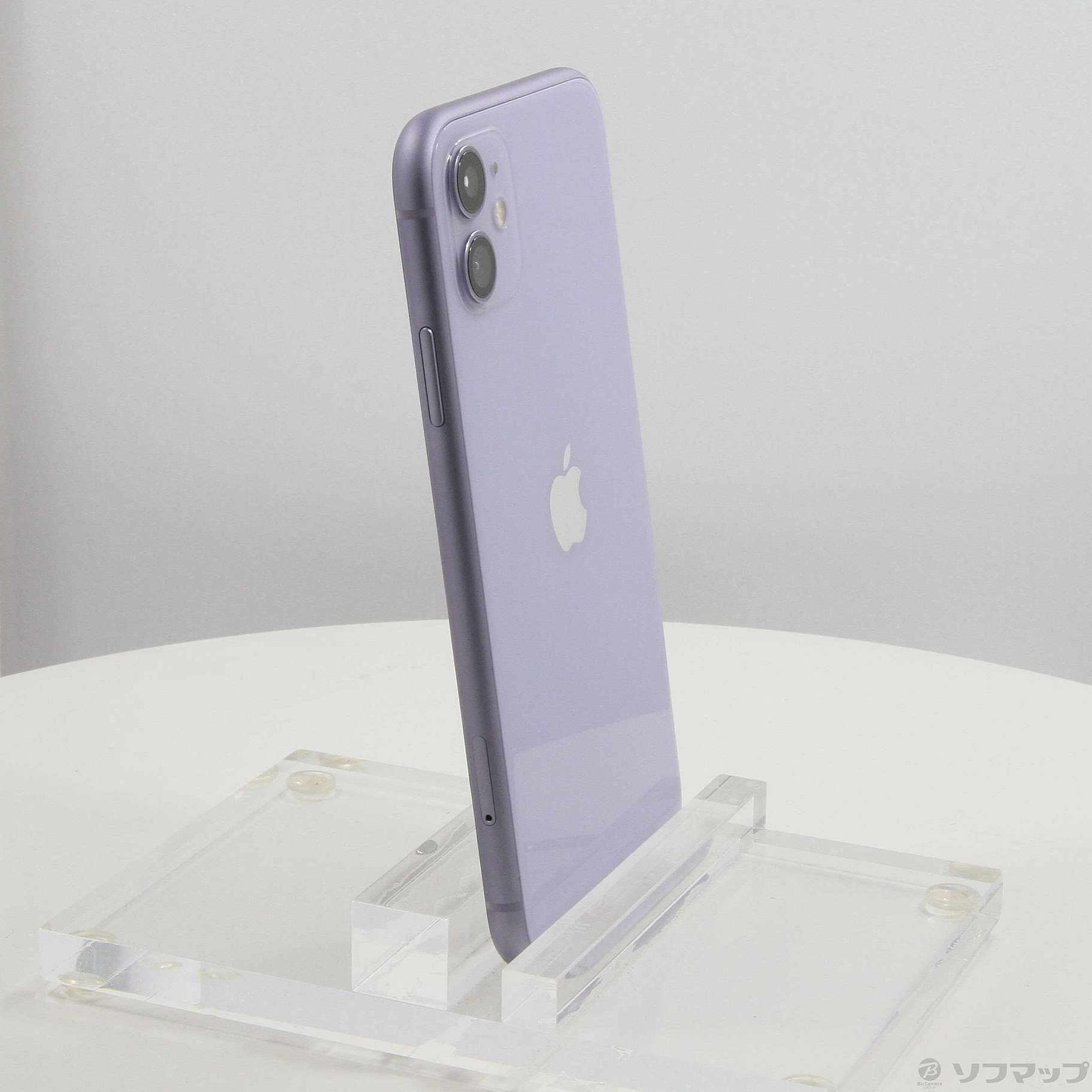 中古】iPhone11 64GB パープル MWLX2J／A SoftBank [2133047506742