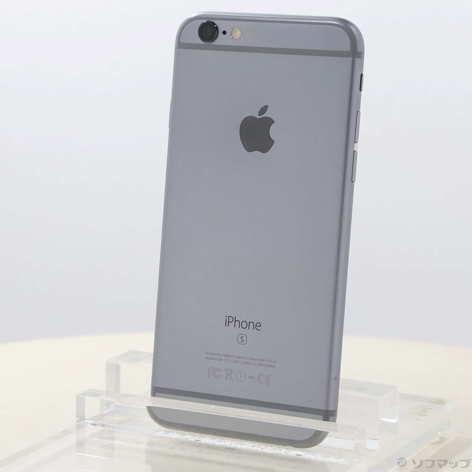 Apple iPhone6S 128GB スペースグレイ MKQT2J A - 携帯電話
