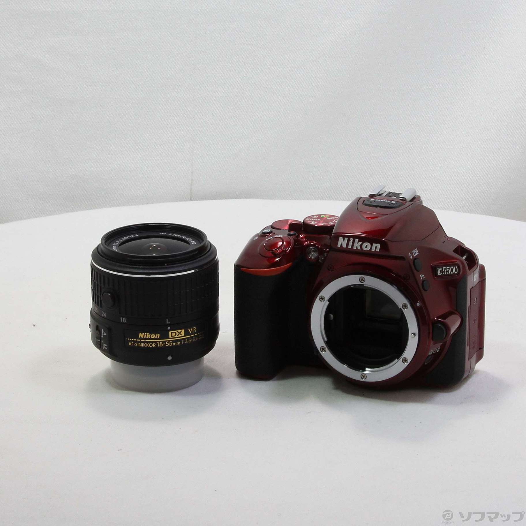 ニコン D5500 18-55 VR2 レンズキット 一眼レフ カメラ レッド