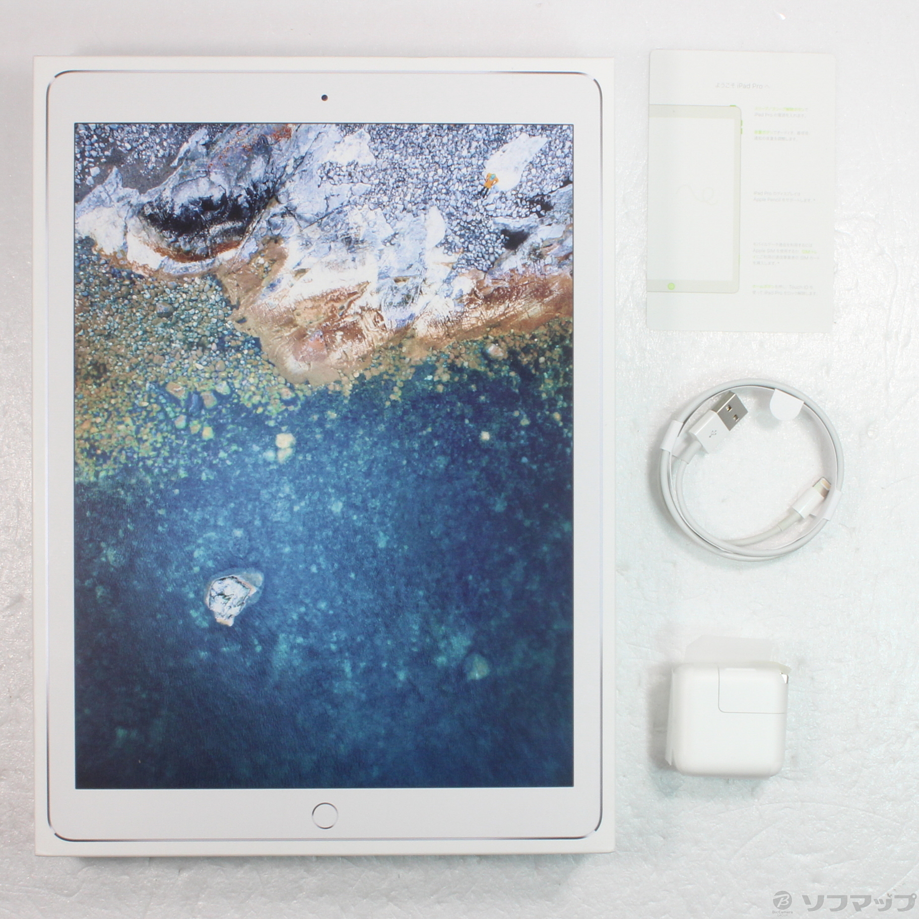 中古】iPad Pro 12.9インチ 第2世代 256GB シルバー MPA52J／A au