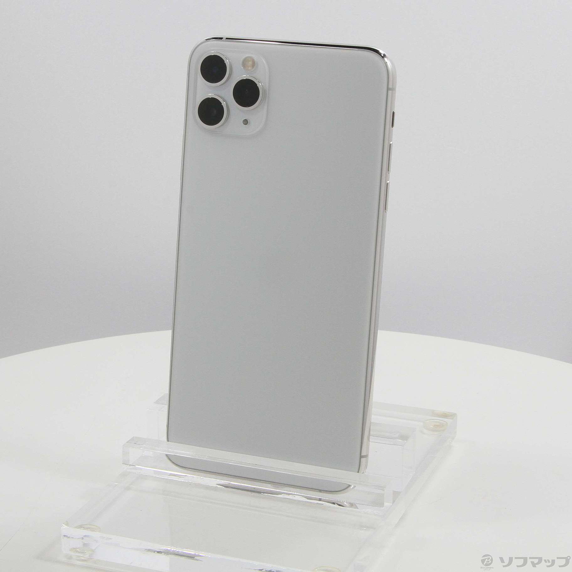 中古】iPhone11 Pro Max 64GB シルバー MWHF2J／A SIMフリー