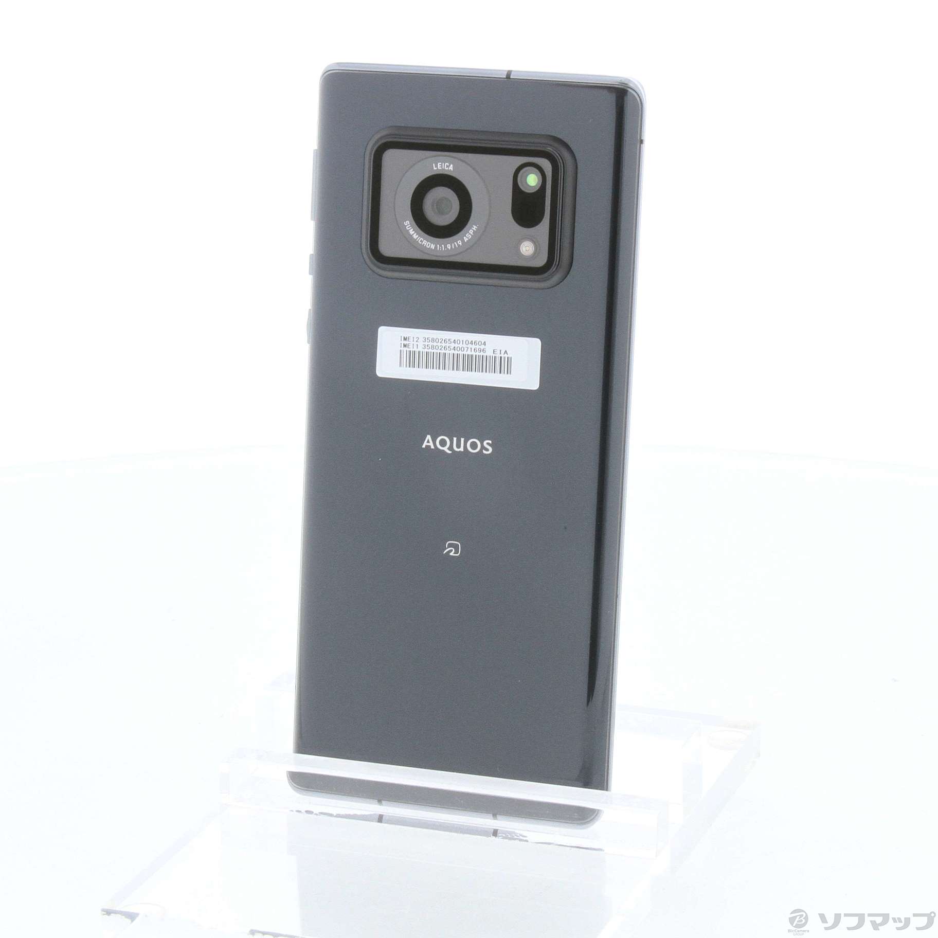 AQUOS R6 ブラック 128 GB SIMフリー　SH-M22