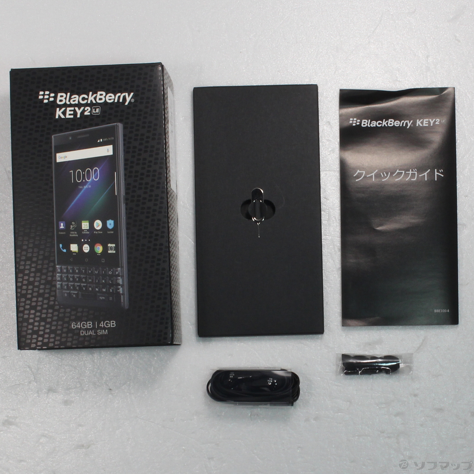 BlackBerry Key2 LE 64GB ダークネイビー PRD-65004-083 SIMフリー