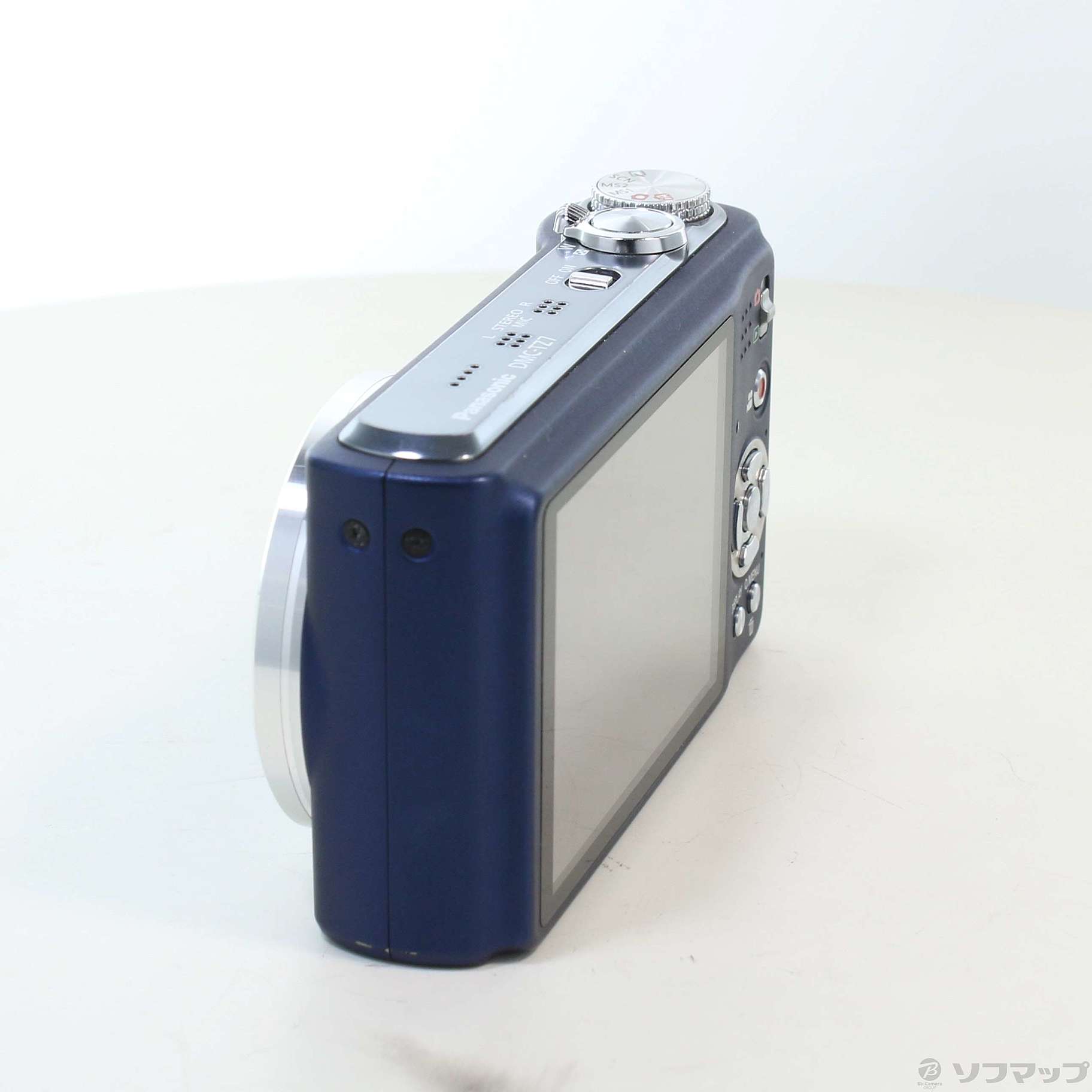 中古】LUMIX DMC-TZ7-A (1010万画素／12倍ズーム／ブルー 