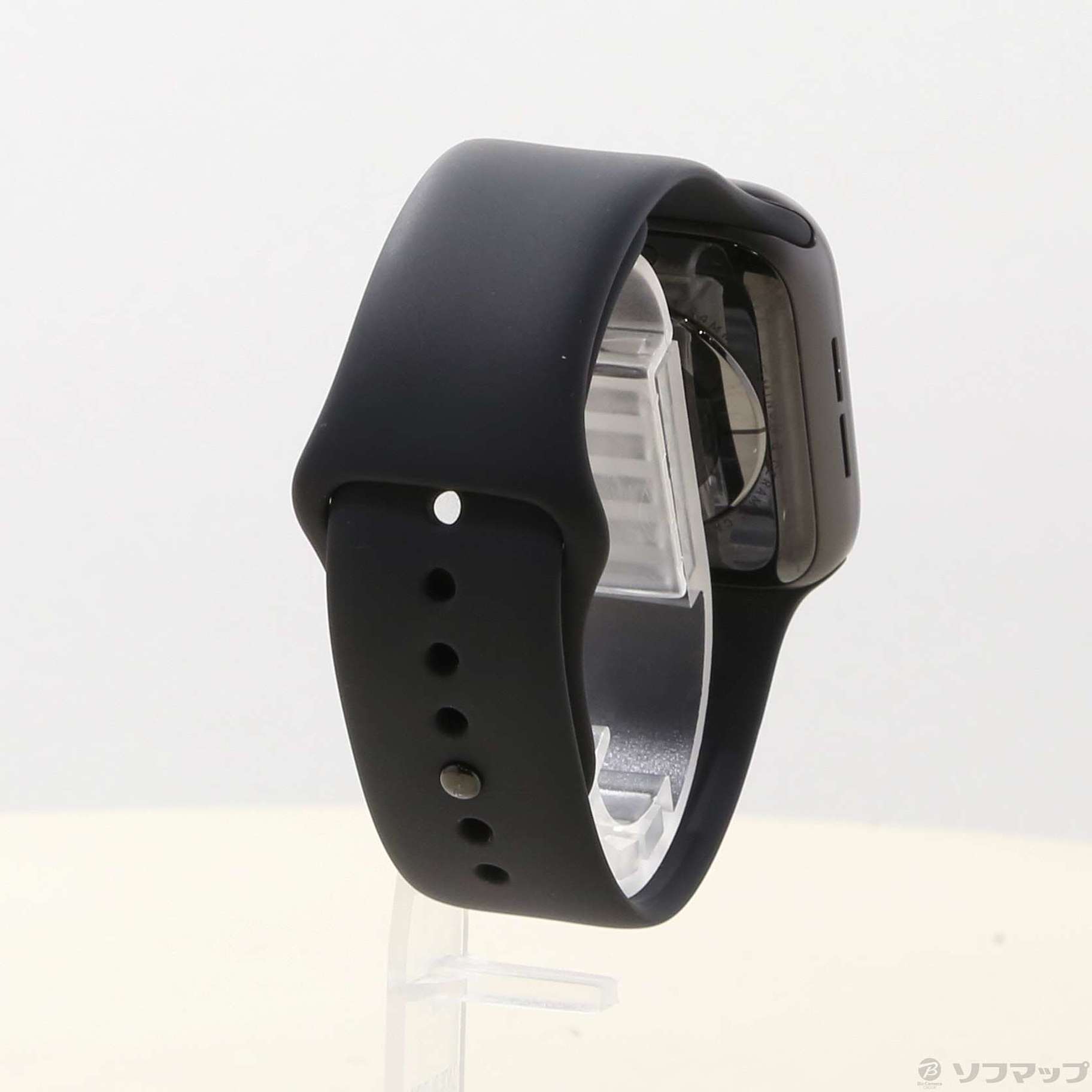 Apple Watch Series 4 GPS 44mm スペースグレイアルミニウムケース ブラックスポーツバンド