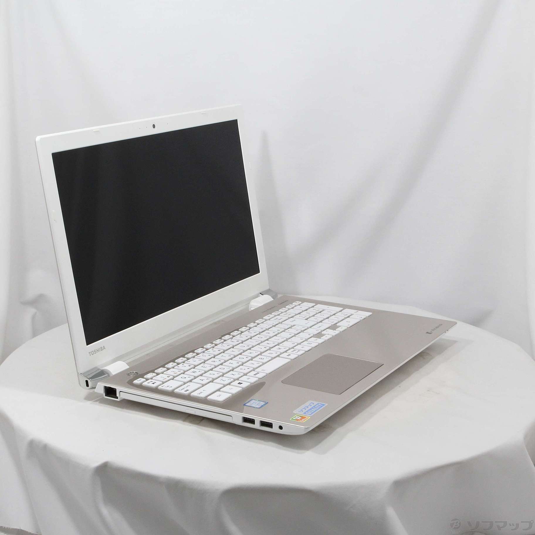 中古】dynabook T6 P1T6KPEG サテンゴールド 〔Windows 10