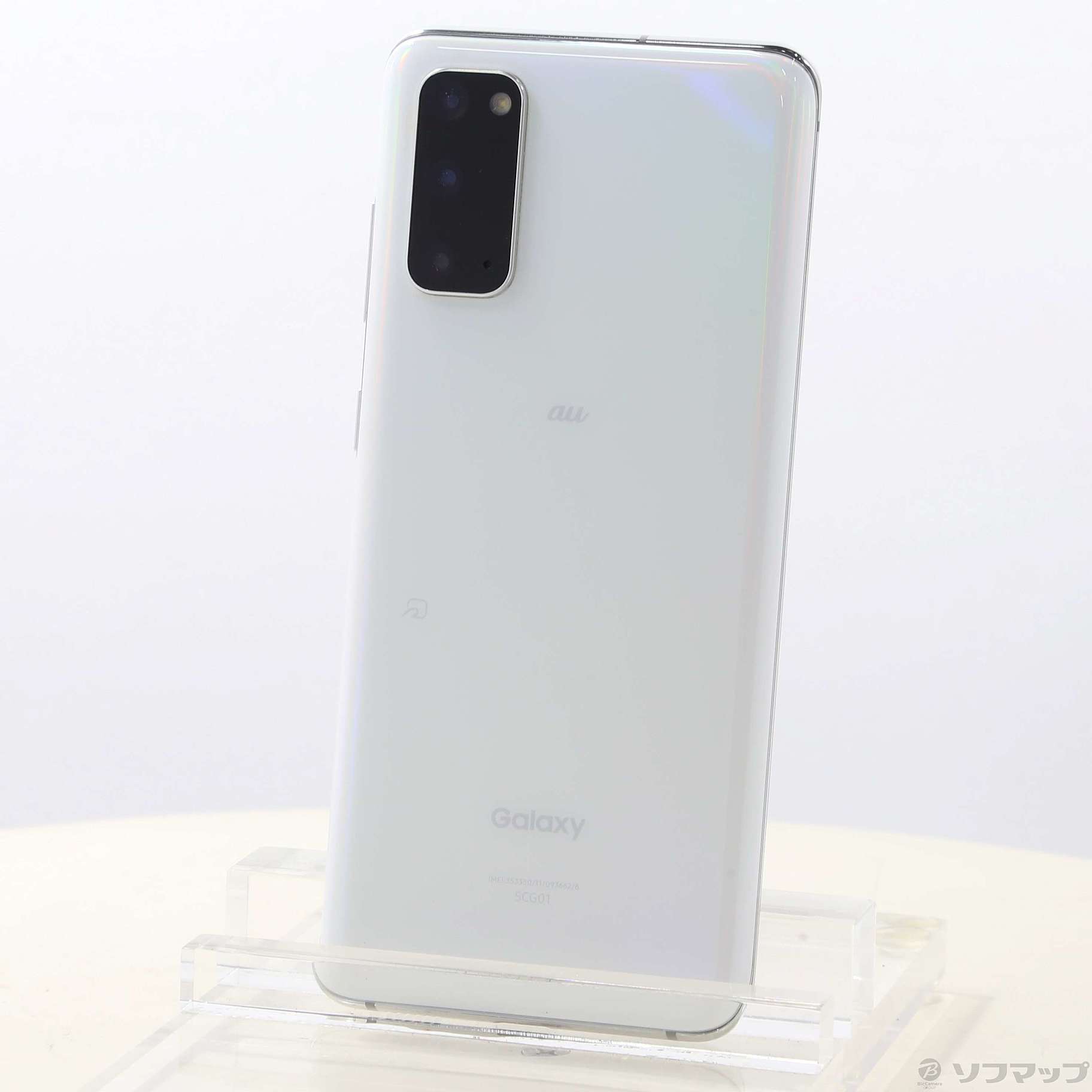 中古】Galaxy S20 5G 128GB クラウドホワイト SCG01 auロック