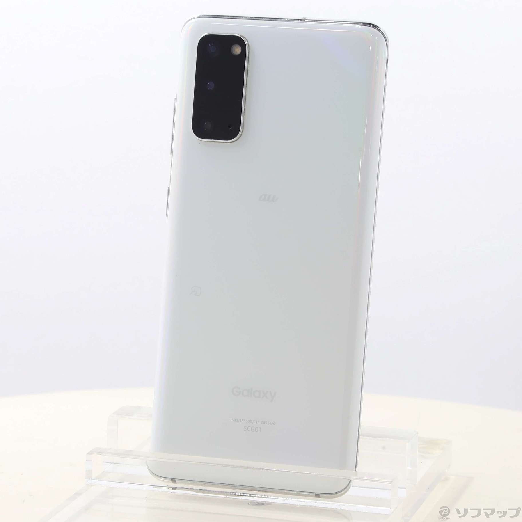 中古】セール対象品 Galaxy S20 5G 128GB クラウドホワイト SCG01 au
