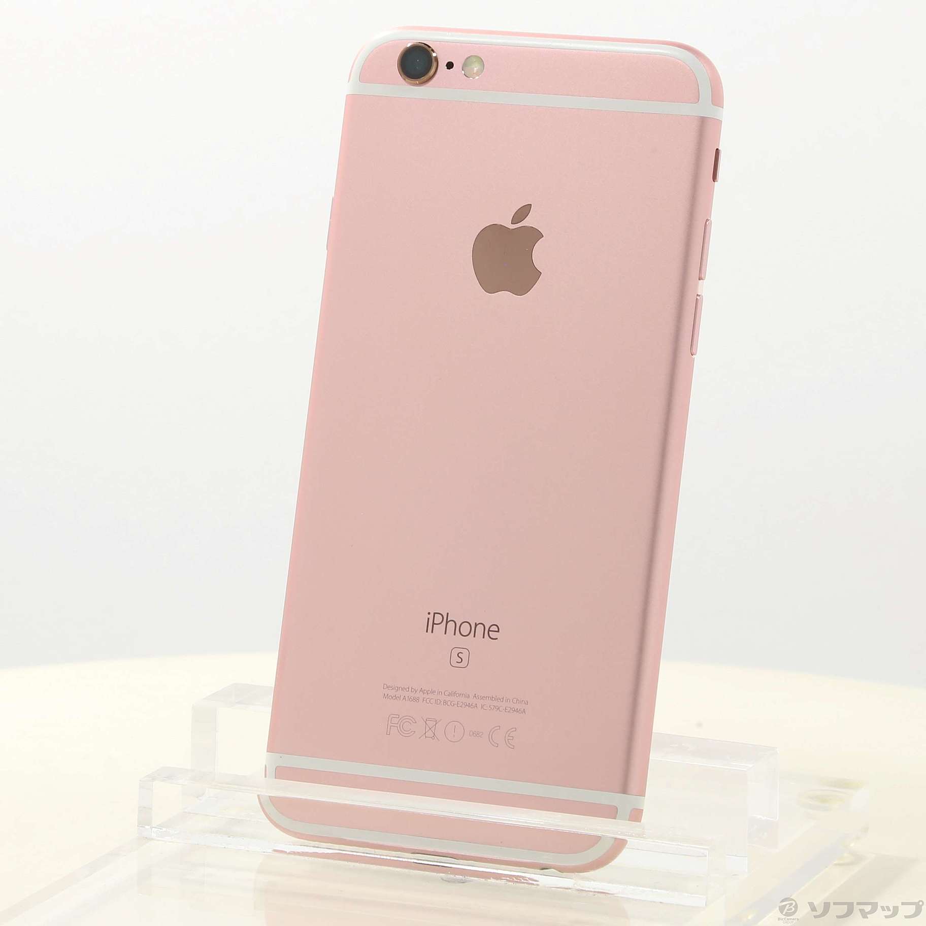 中古】iPhone6s 64GB ローズゴールド MKQR2J／A SIMフリー