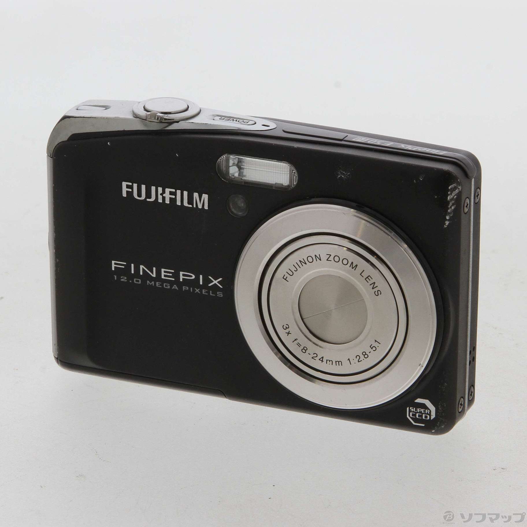 中古】FinePix F50fd (1200万画素／3倍ズーム／ブラック