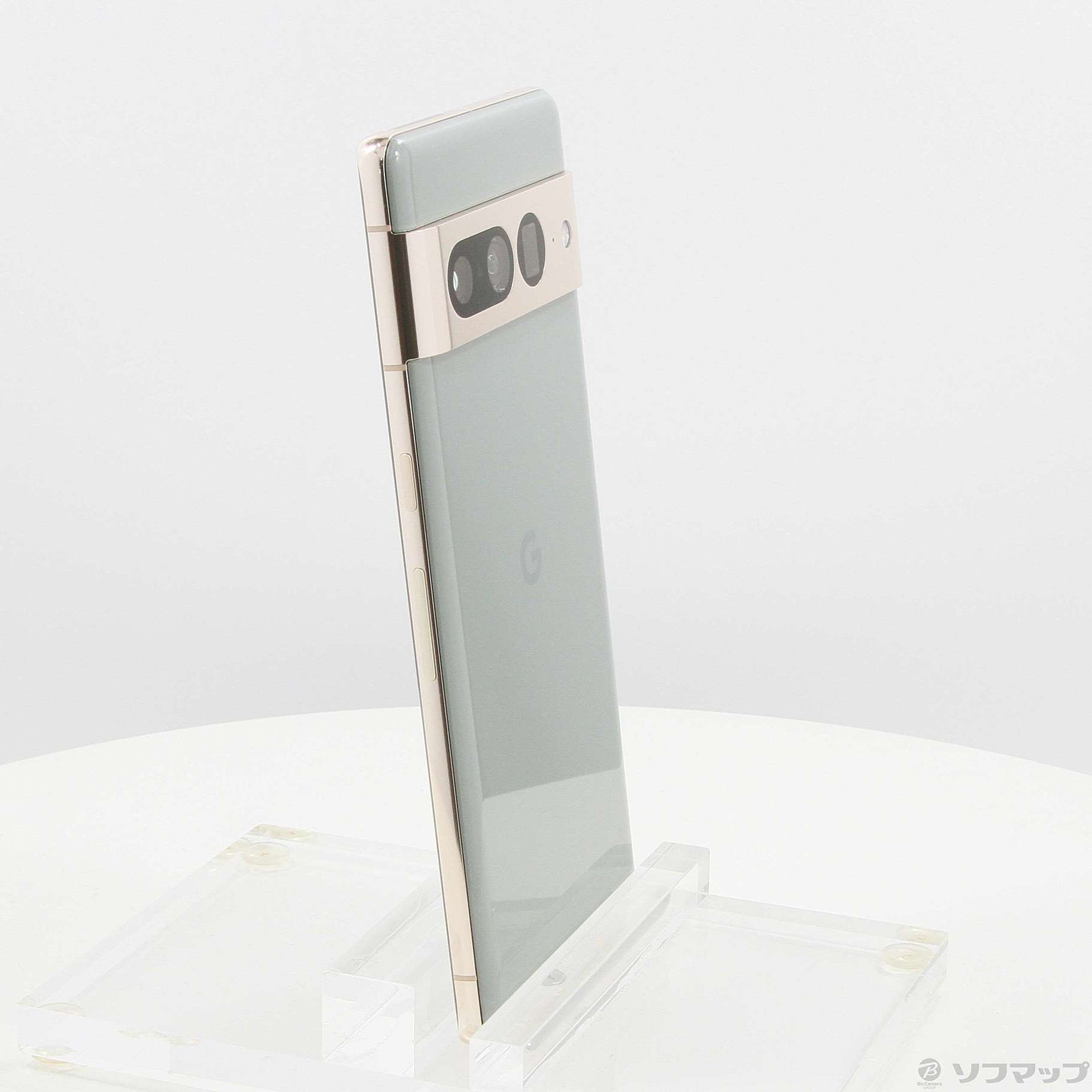 中古品〕 Google Pixel 7 Pro 128GB ヘイゼル GA03464-JP SIMフリー