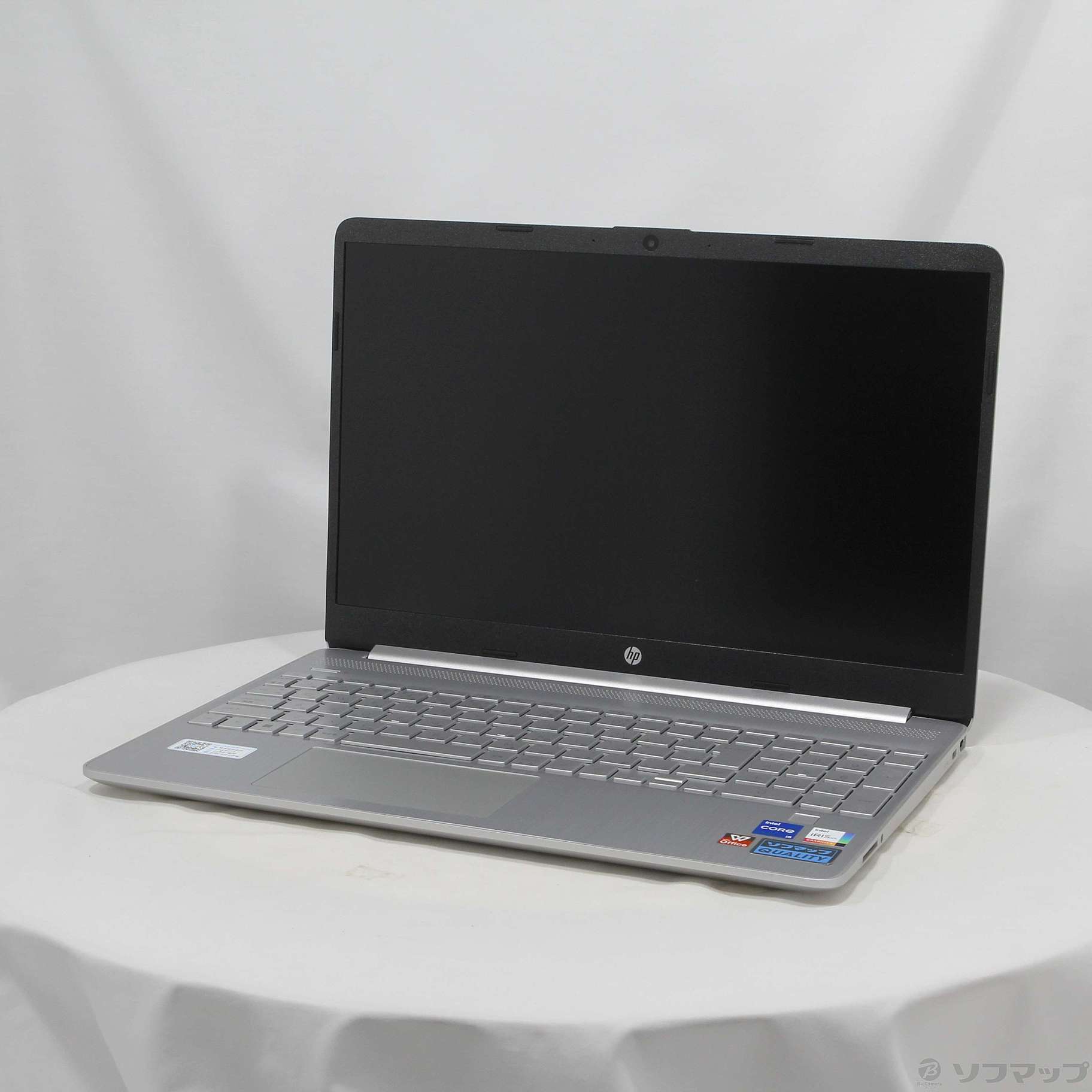 中古】HP 15s-fq5000 6F8T8PA-AAAA ナチュラルシルバー [2133047583644