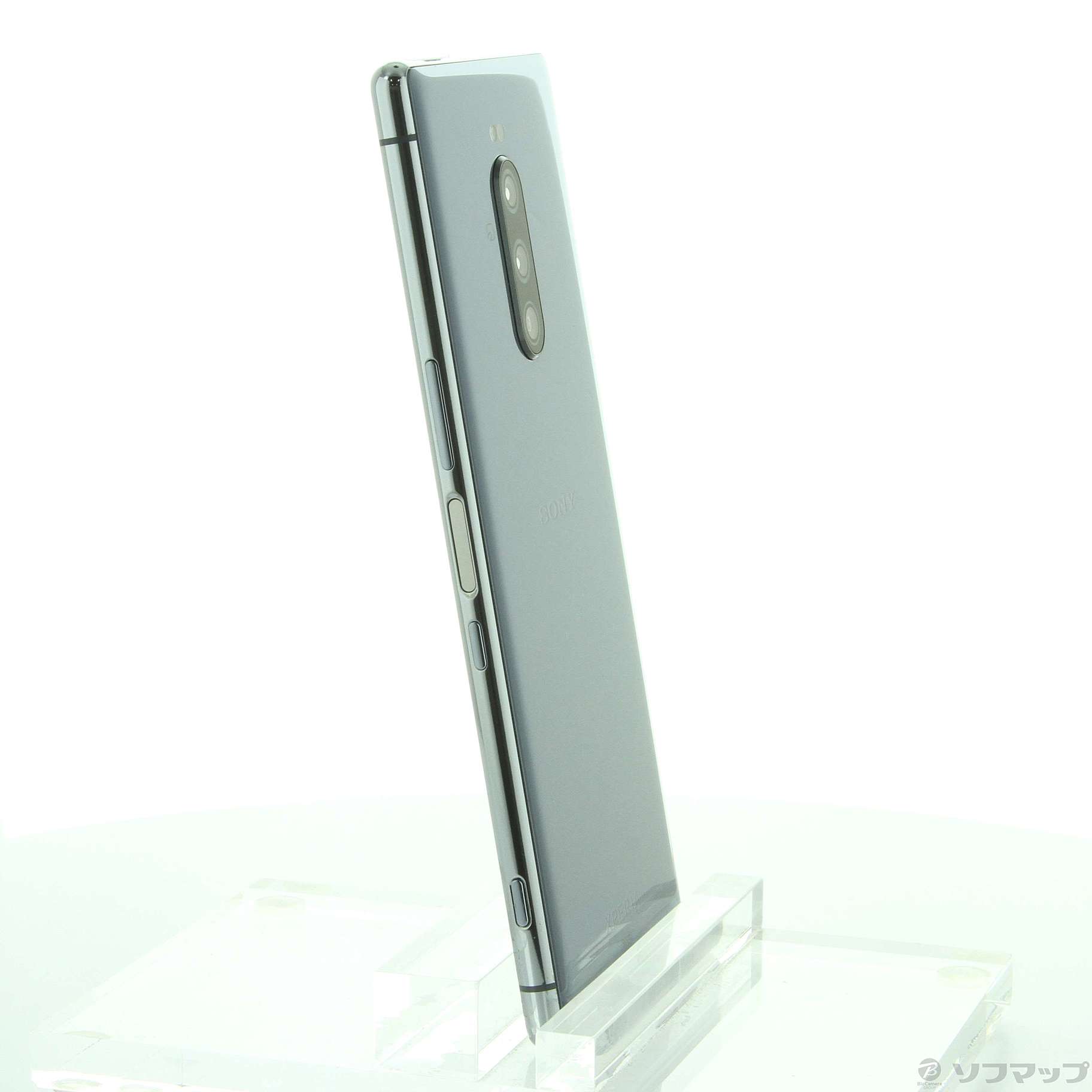 Xperia 1 グレー 64GB au SOV40 SIMフリー - スマートフォン/携帯電話
