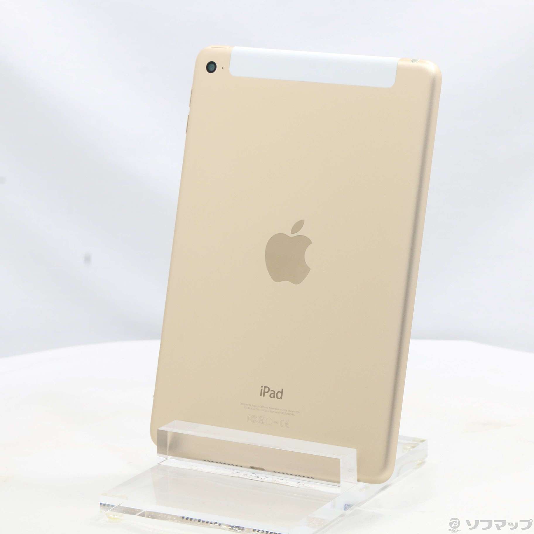 中古】iPad mini 4 16GB ゴールド MK712J／A auロック解除SIMフリー