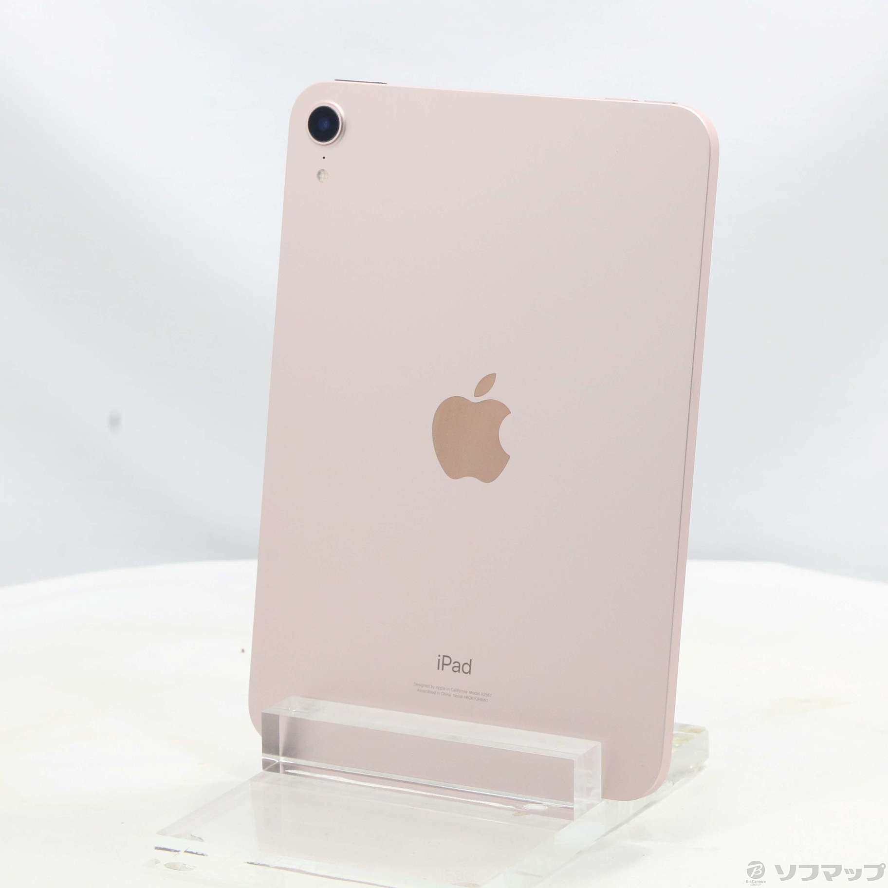 中古】iPad mini 第6世代 64GB ピンク MLWL3J／A Wi-Fi [2133047604028
