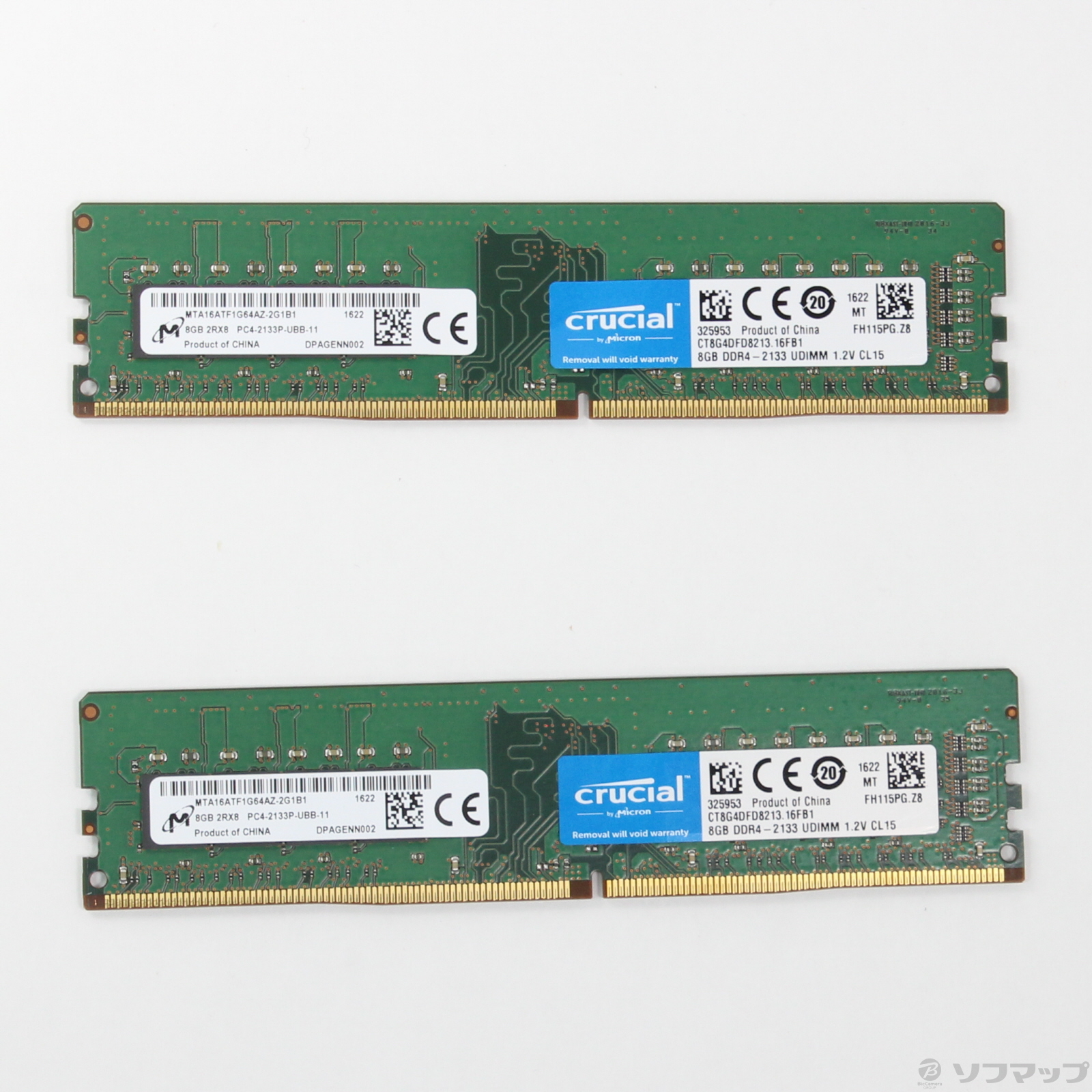 288P PC4-17000 DDR4-2133 16GB 8GB×2枚組