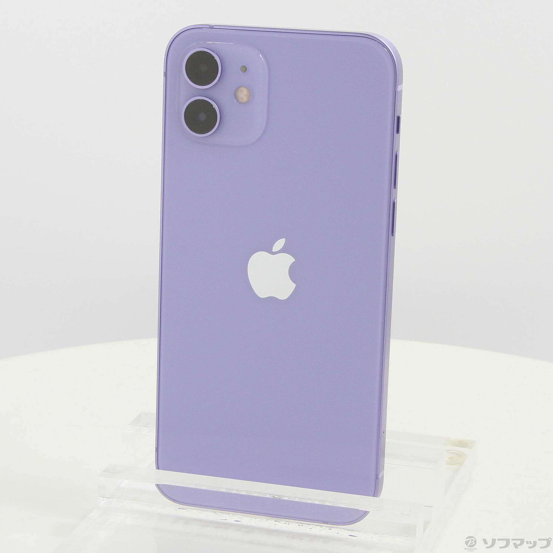 中古】iPhone12 64GB パープル MJNH3J／A SIMフリー [2133047612443