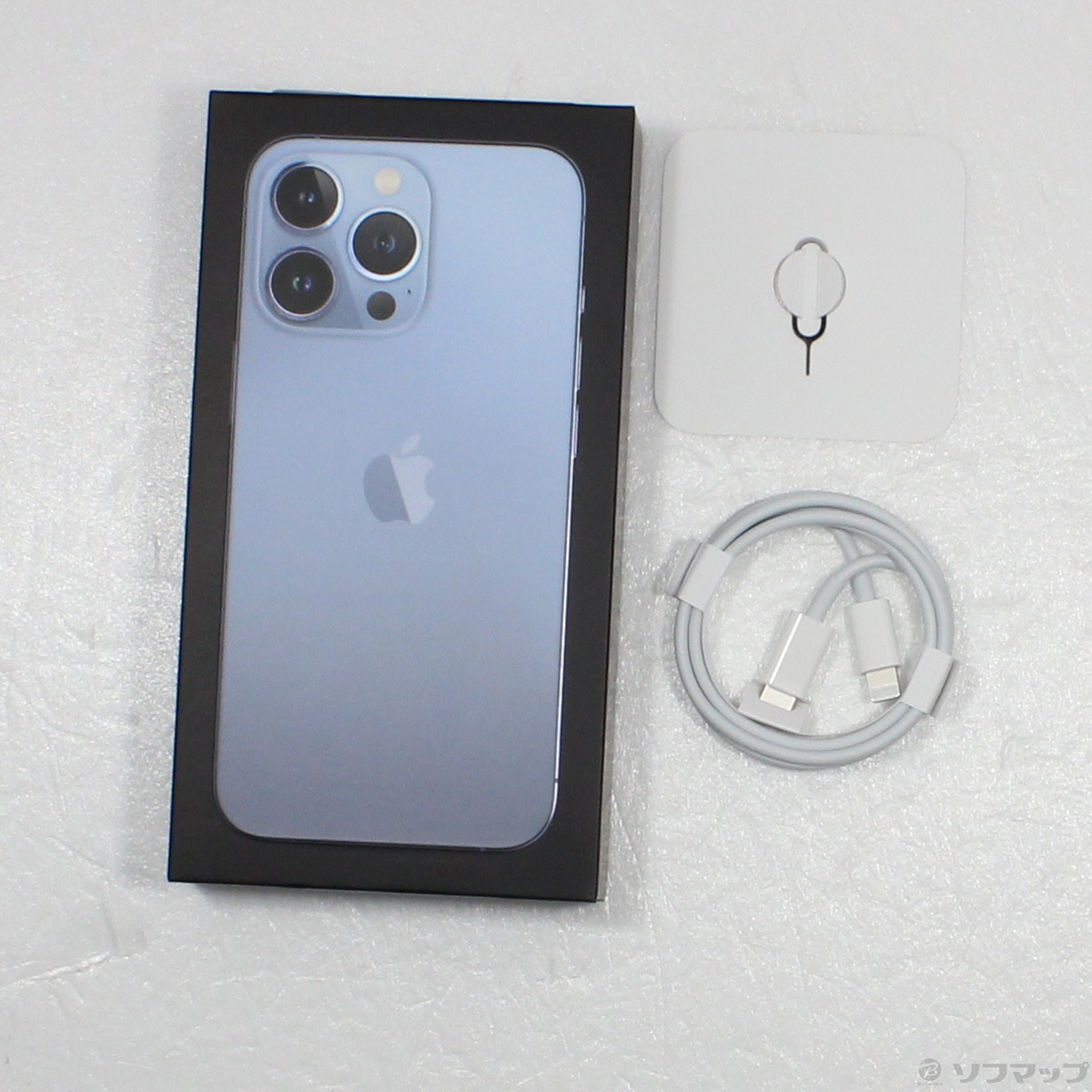 中古】iPhone13 Pro 128GB シエラブルー MLUK3J／A SIMフリー