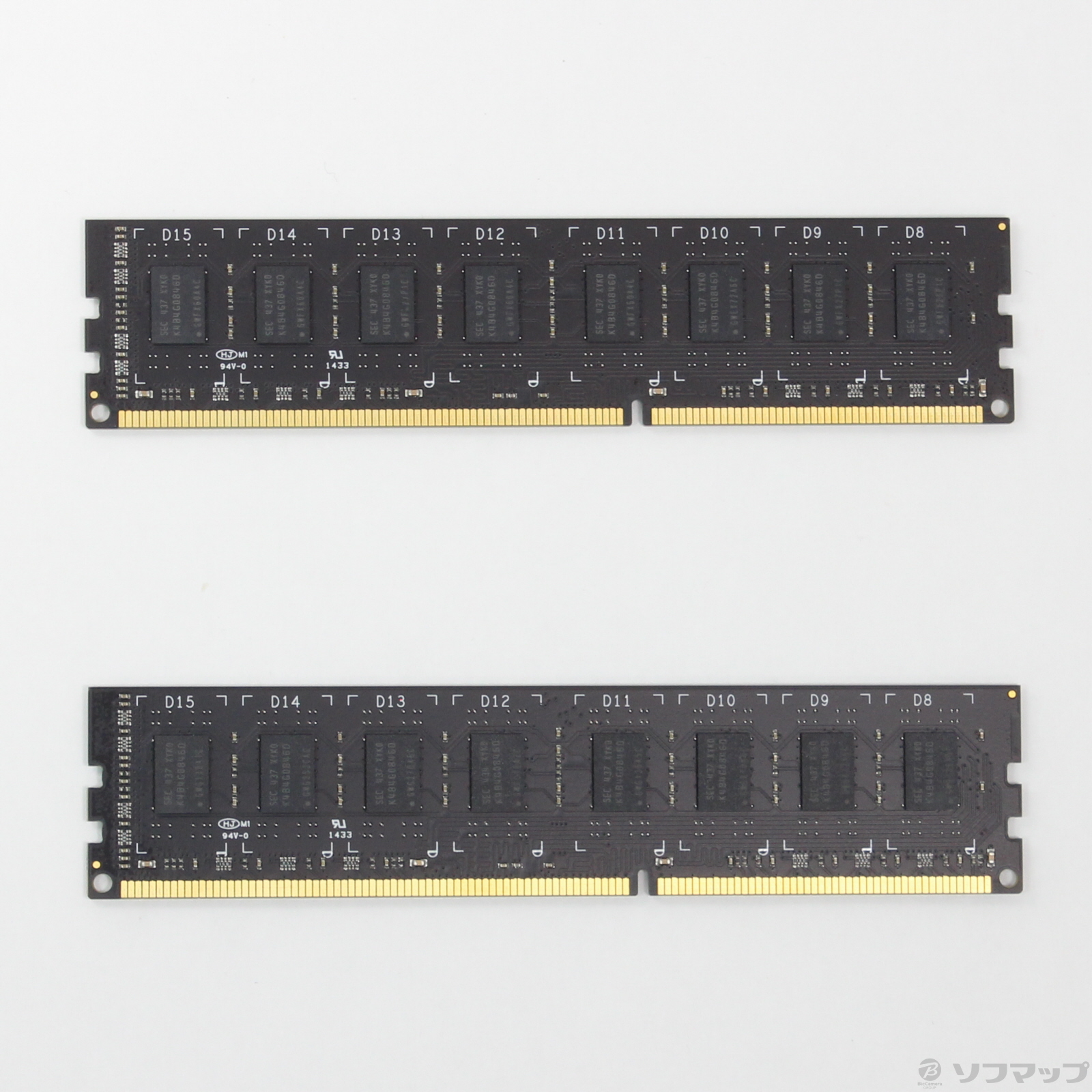 【中古】デスクPCメモリ 240P DDR3 8GB×2枚組 PC3-12800