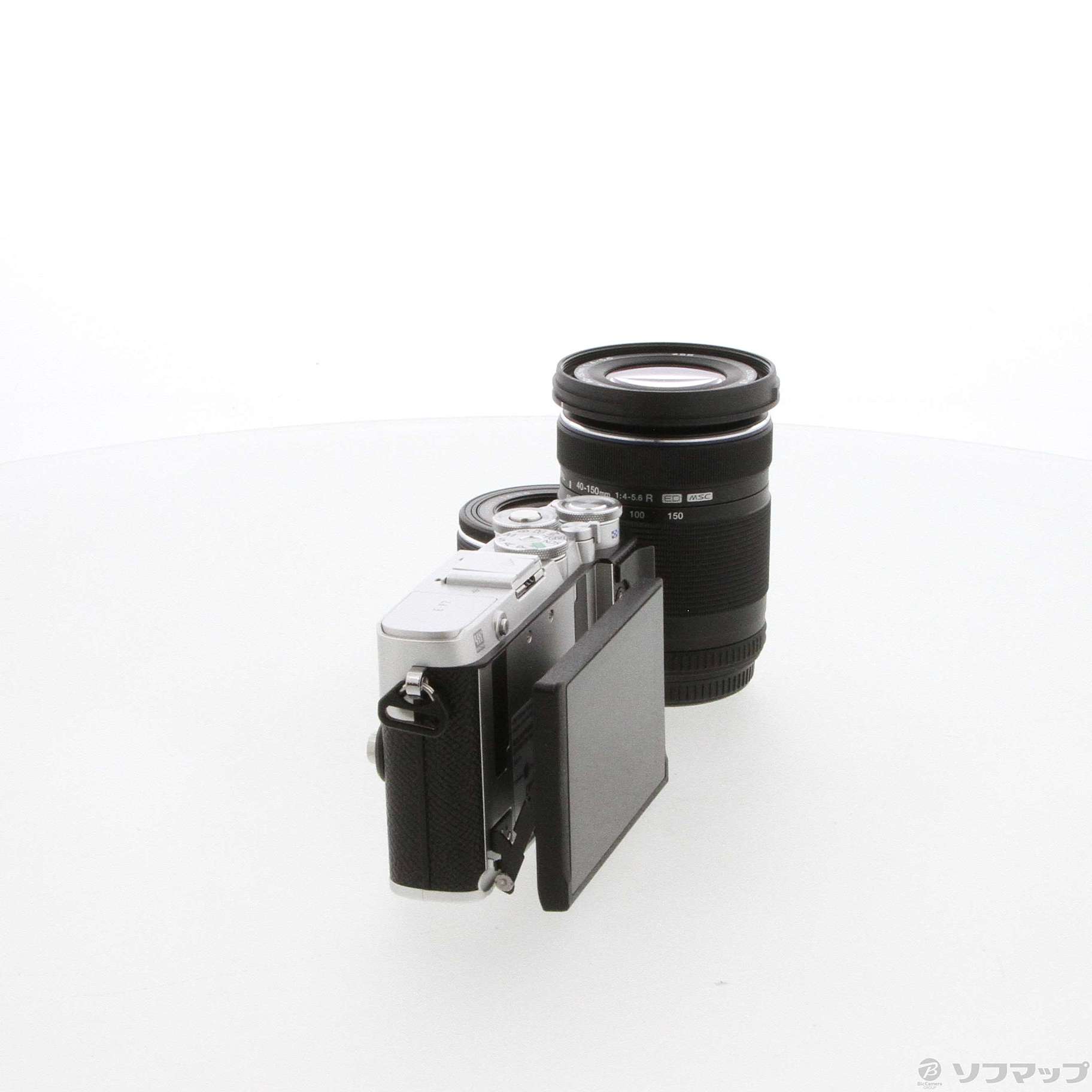 中古】OLYMPUS PEN E-P7 EZダブルズームキット シルバー